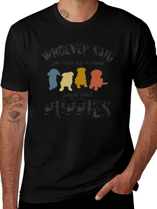Puppies Make Happiness - Graphic Tee