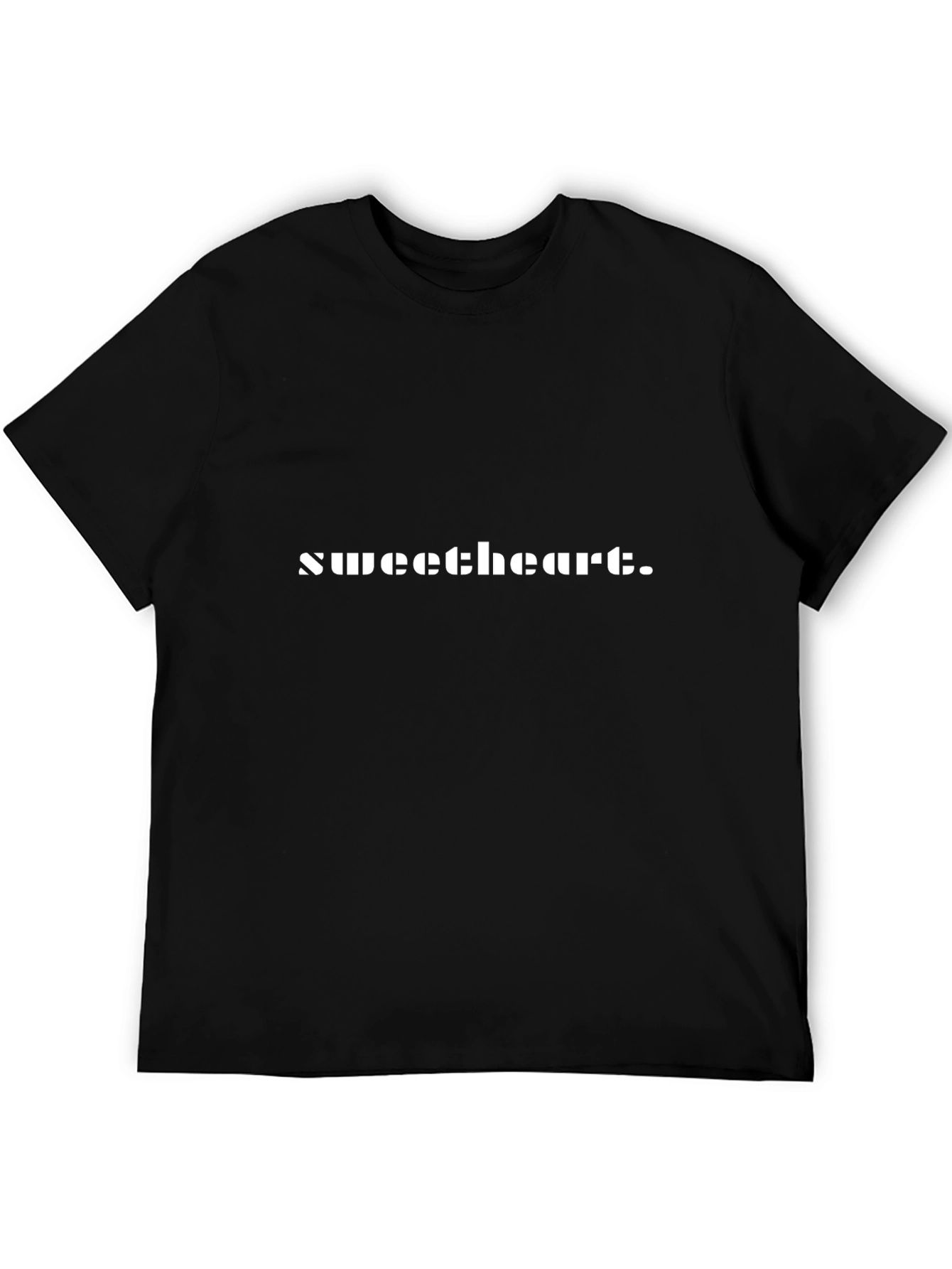 Sweetheart Graphic Black T-Shirt
