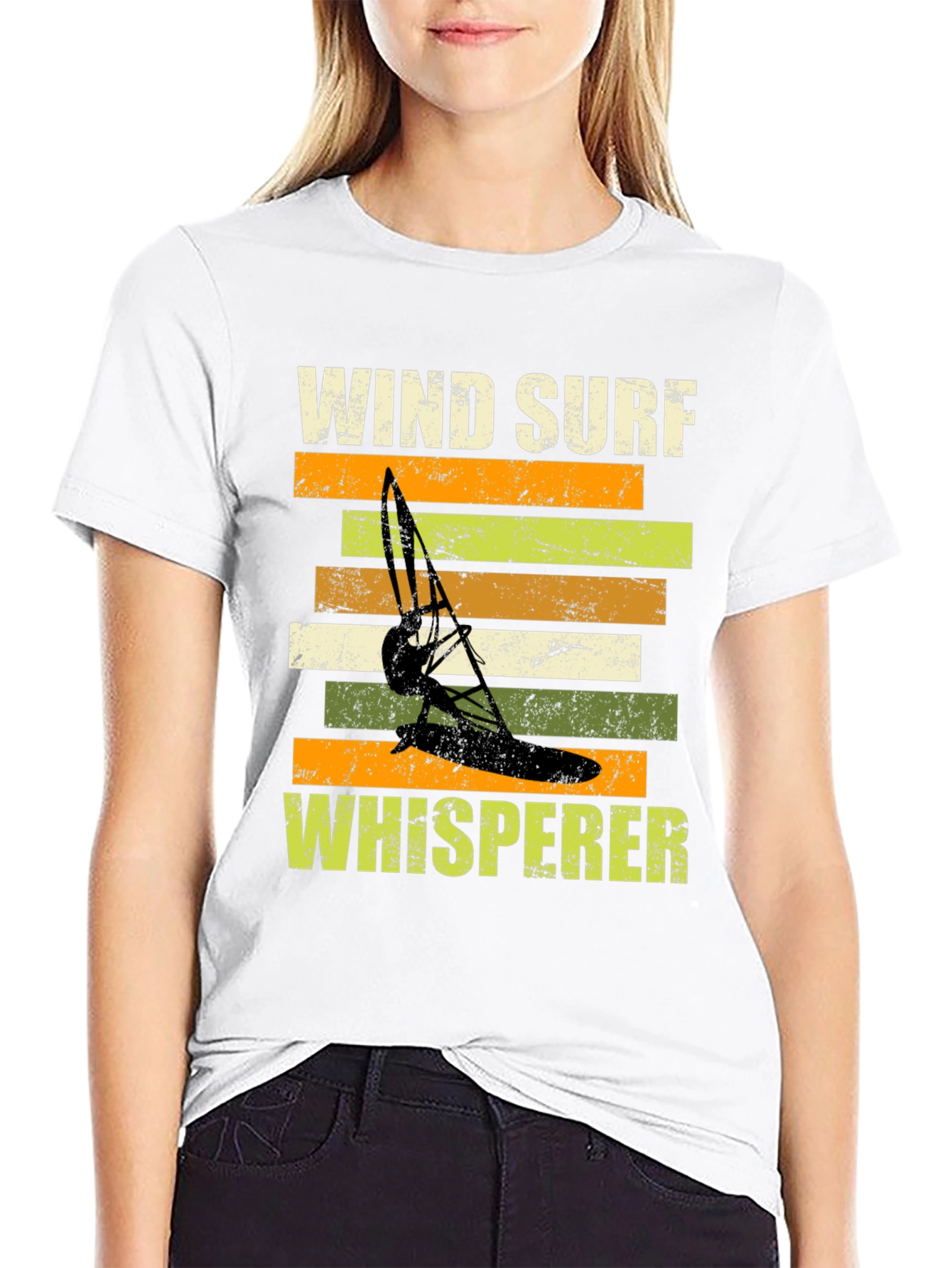 Wind Surf Whisperer Graphic Tee