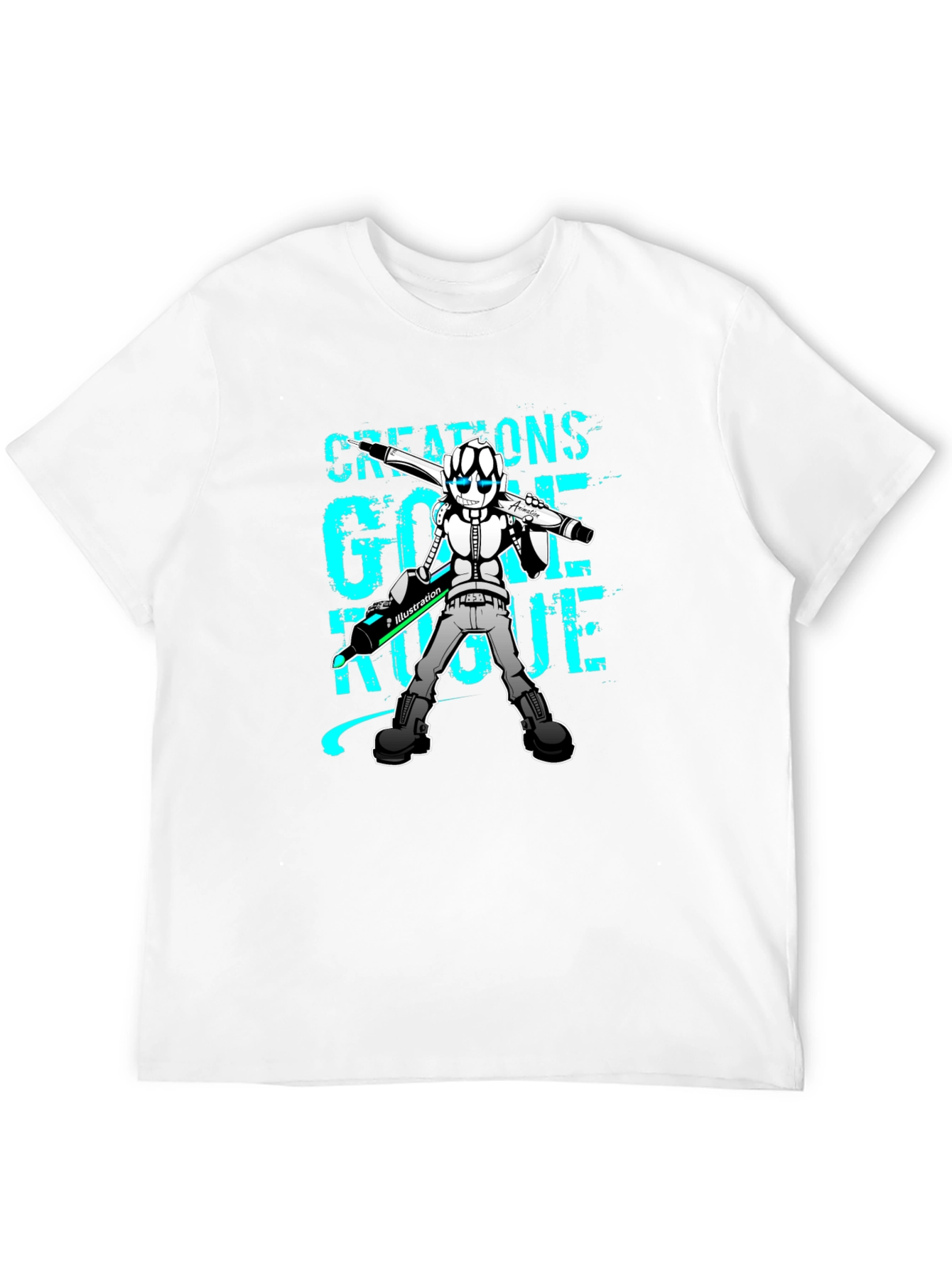 Creations Gone Rogue Black T-Shirt