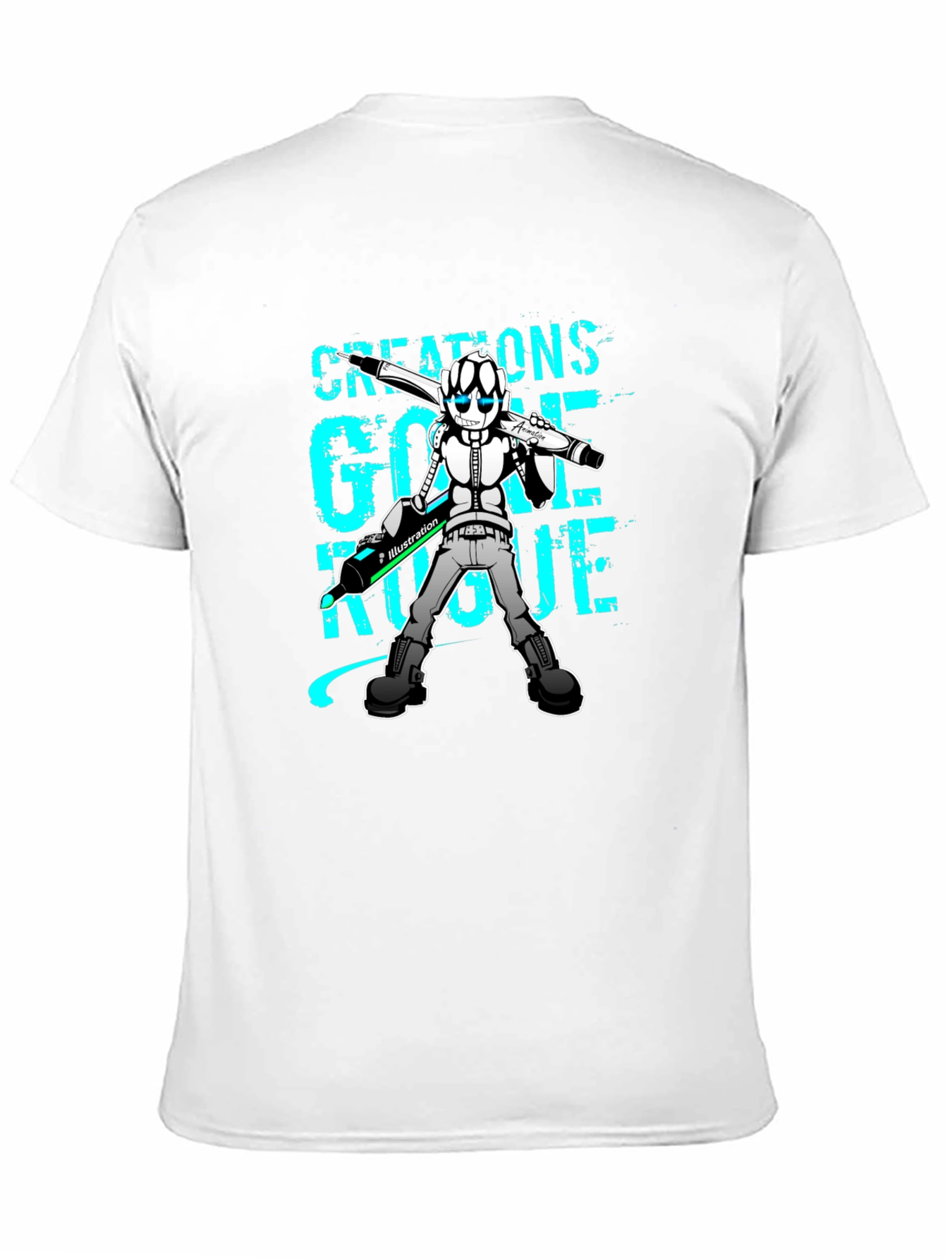 Creations Gone Rogue Black T-Shirt