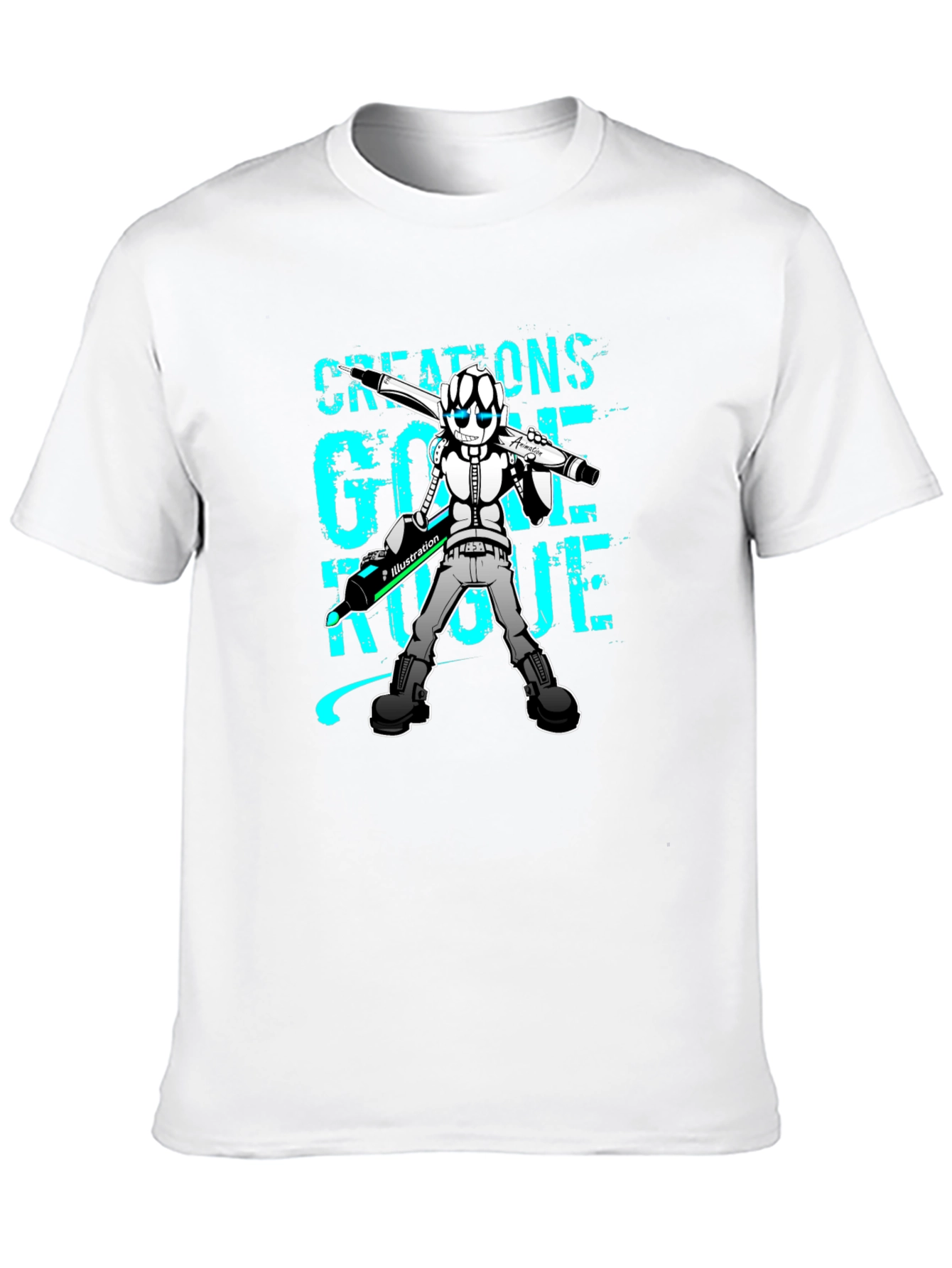 Creations Gone Rogue Black T-Shirt