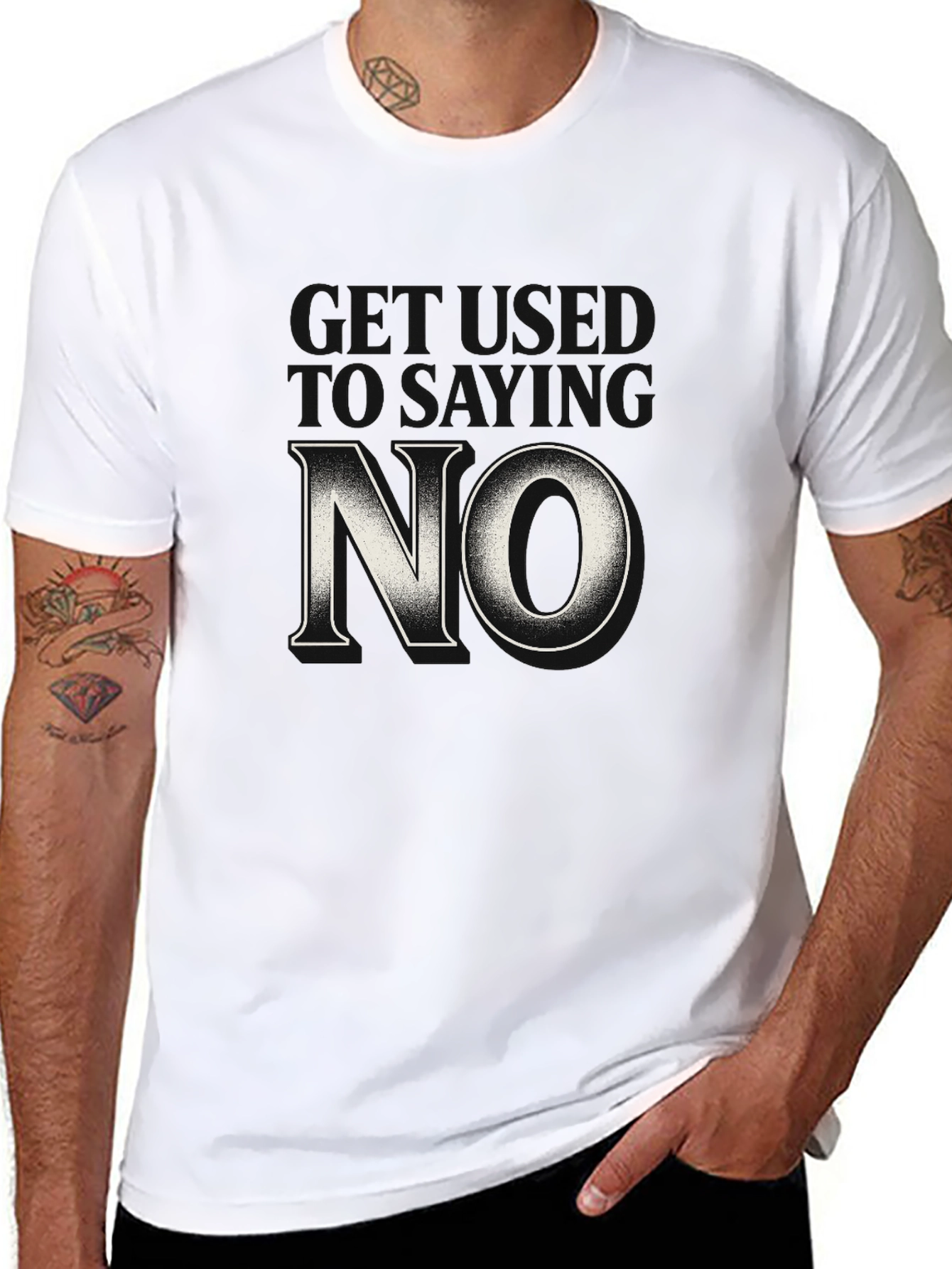 Get Used to Saying No T-Shirt