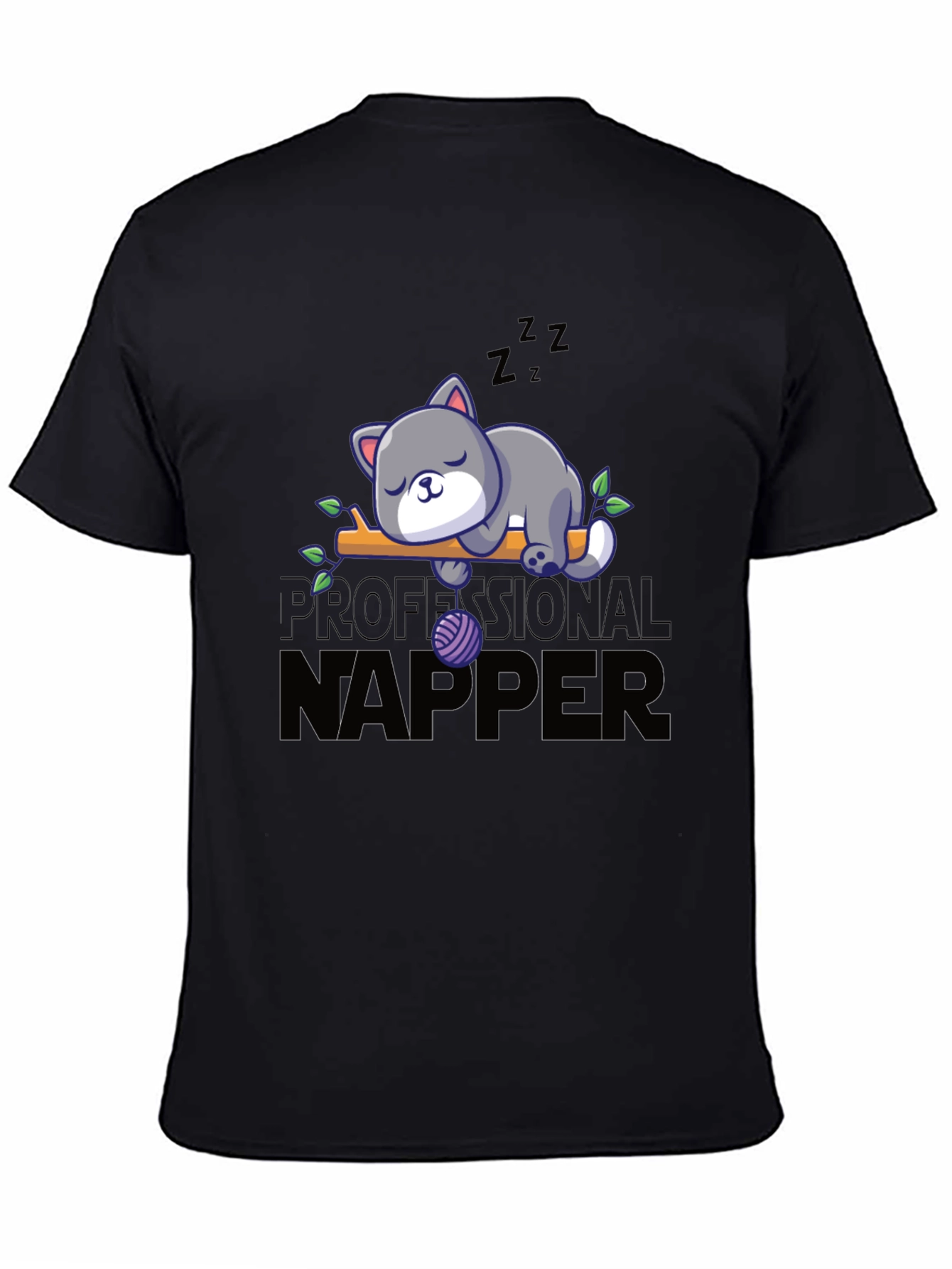 Professional Napper Cat T-Shirt
