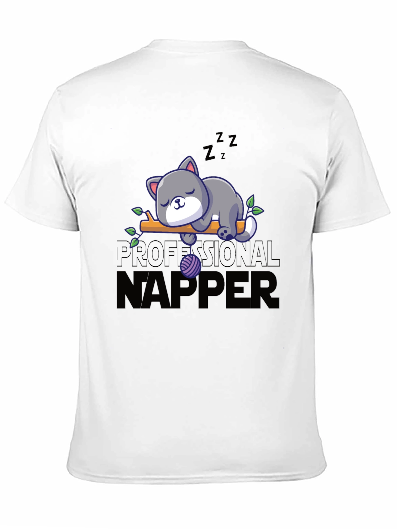 Professional Napper Cat T-Shirt