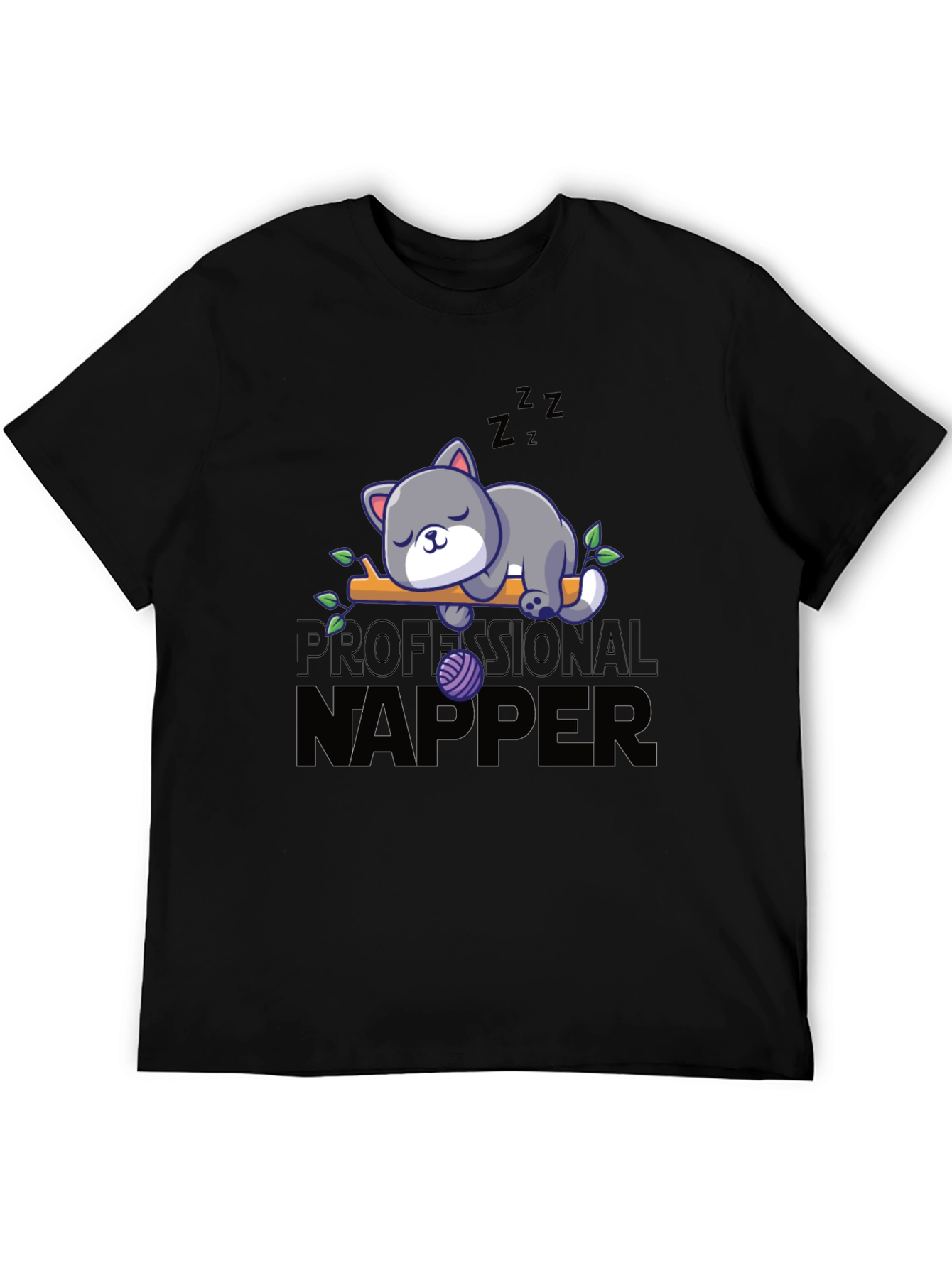 Professional Napper Cat T-Shirt