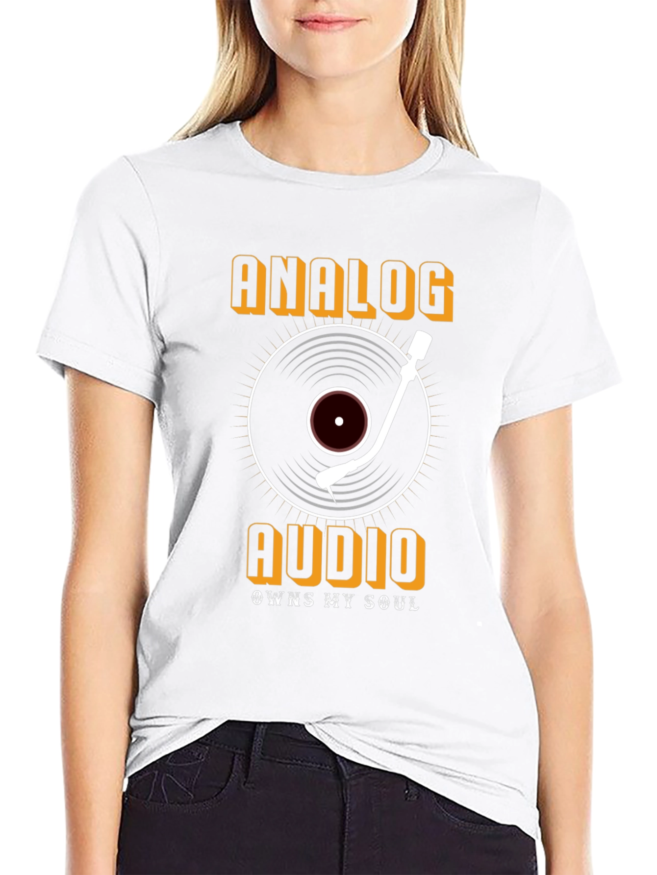 Analog Audio T-Shirt - Music Lover Tee