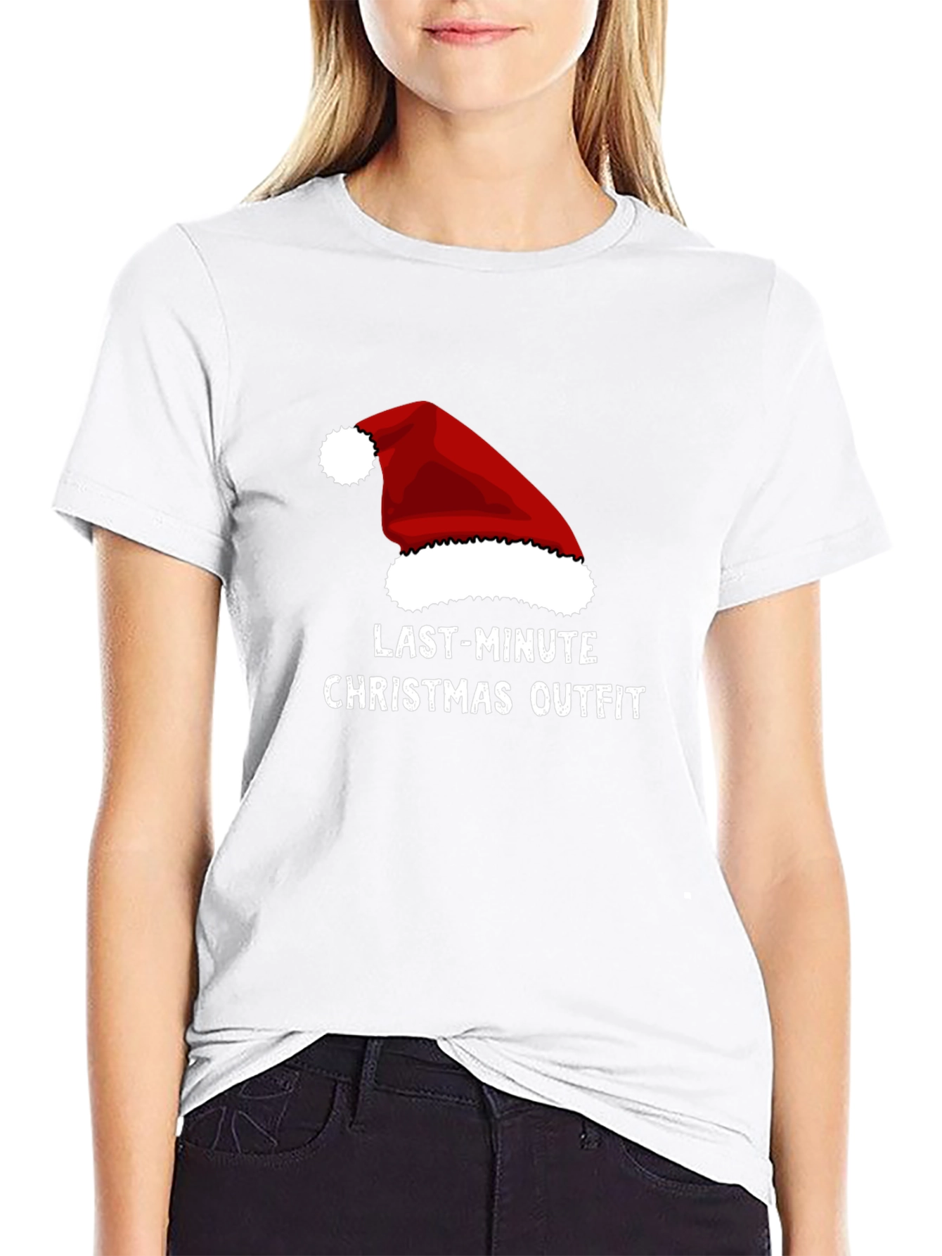 Last-Minute Christmas Outfit Graphic T-Shirt