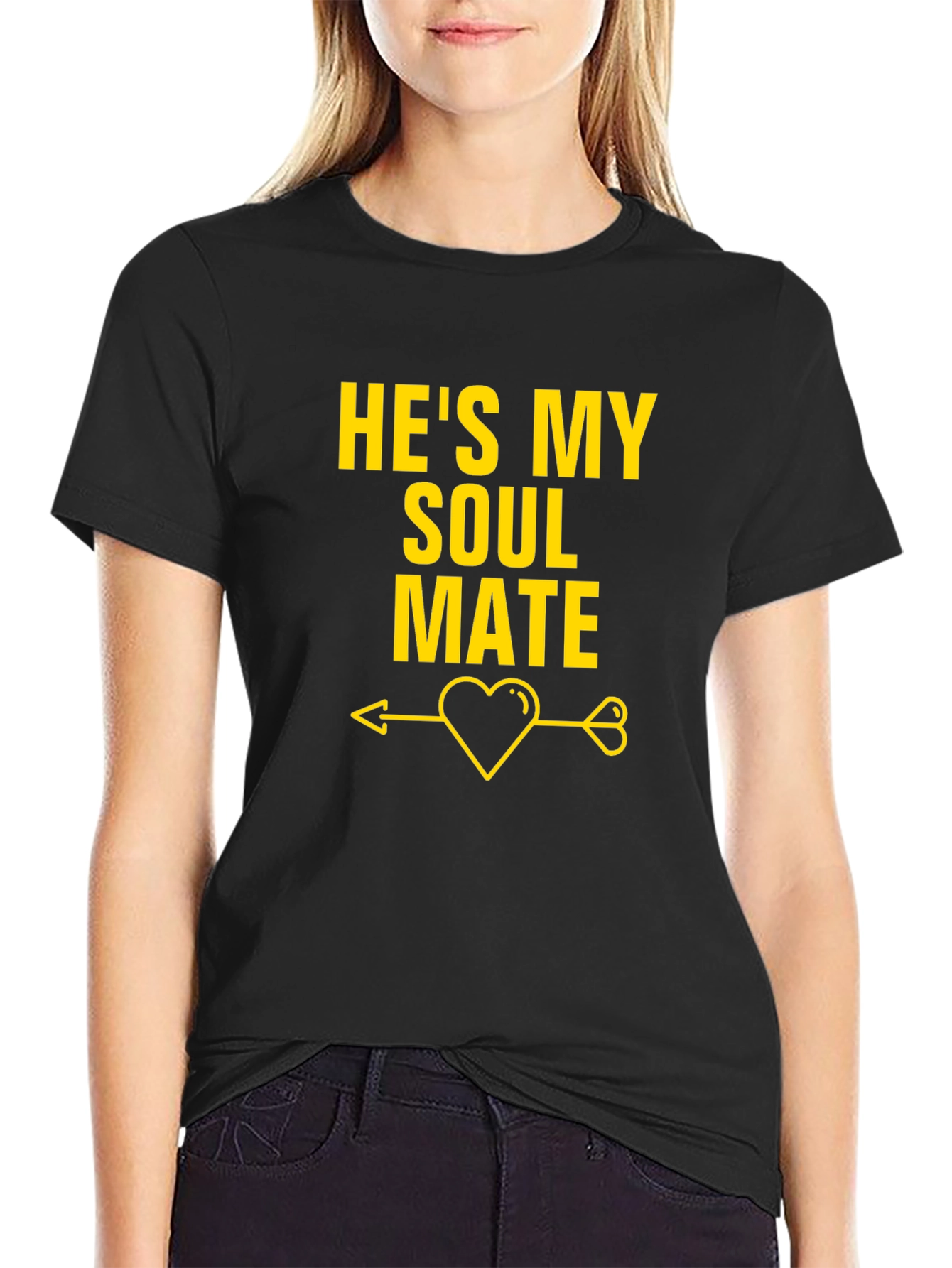 Hes My Soul Mate Tee - Matching Couple Shirt