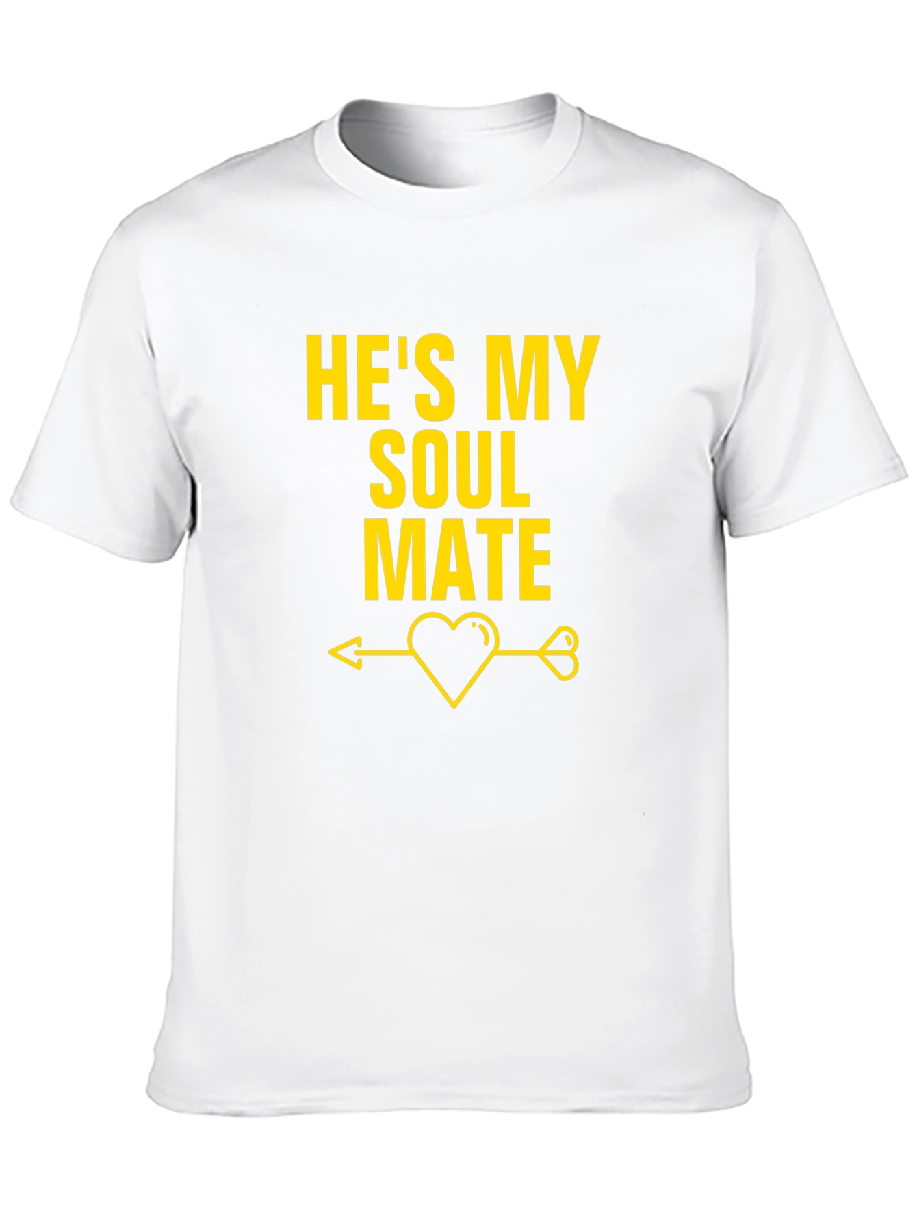 Hes My Soul Mate Tee - Matching Couple Shirt