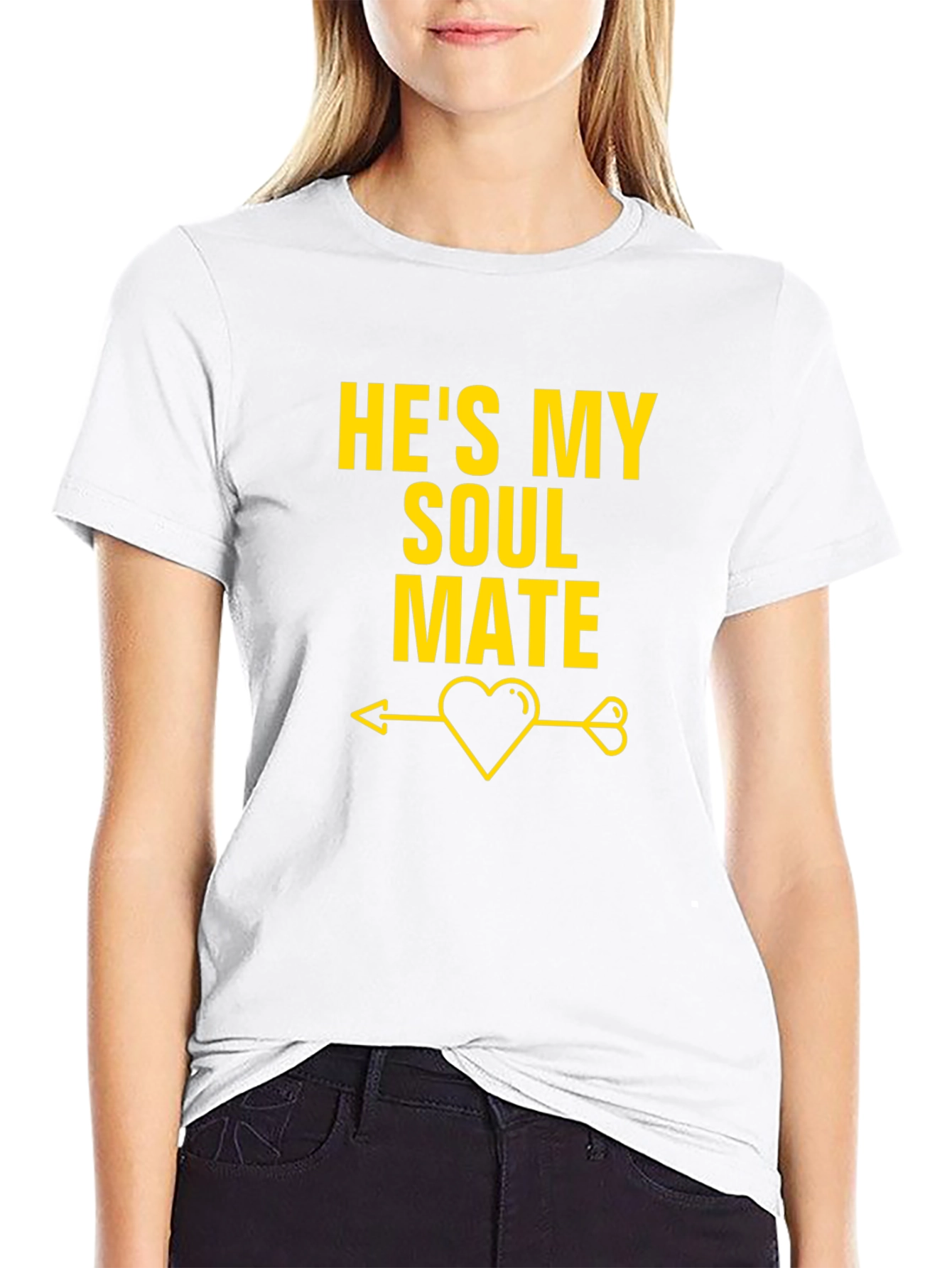Hes My Soul Mate Tee - Matching Couple Shirt