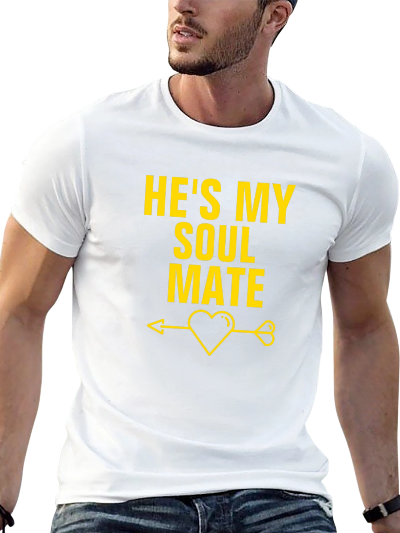 Hes My Soul Mate Tee - Matching Couple Shirt