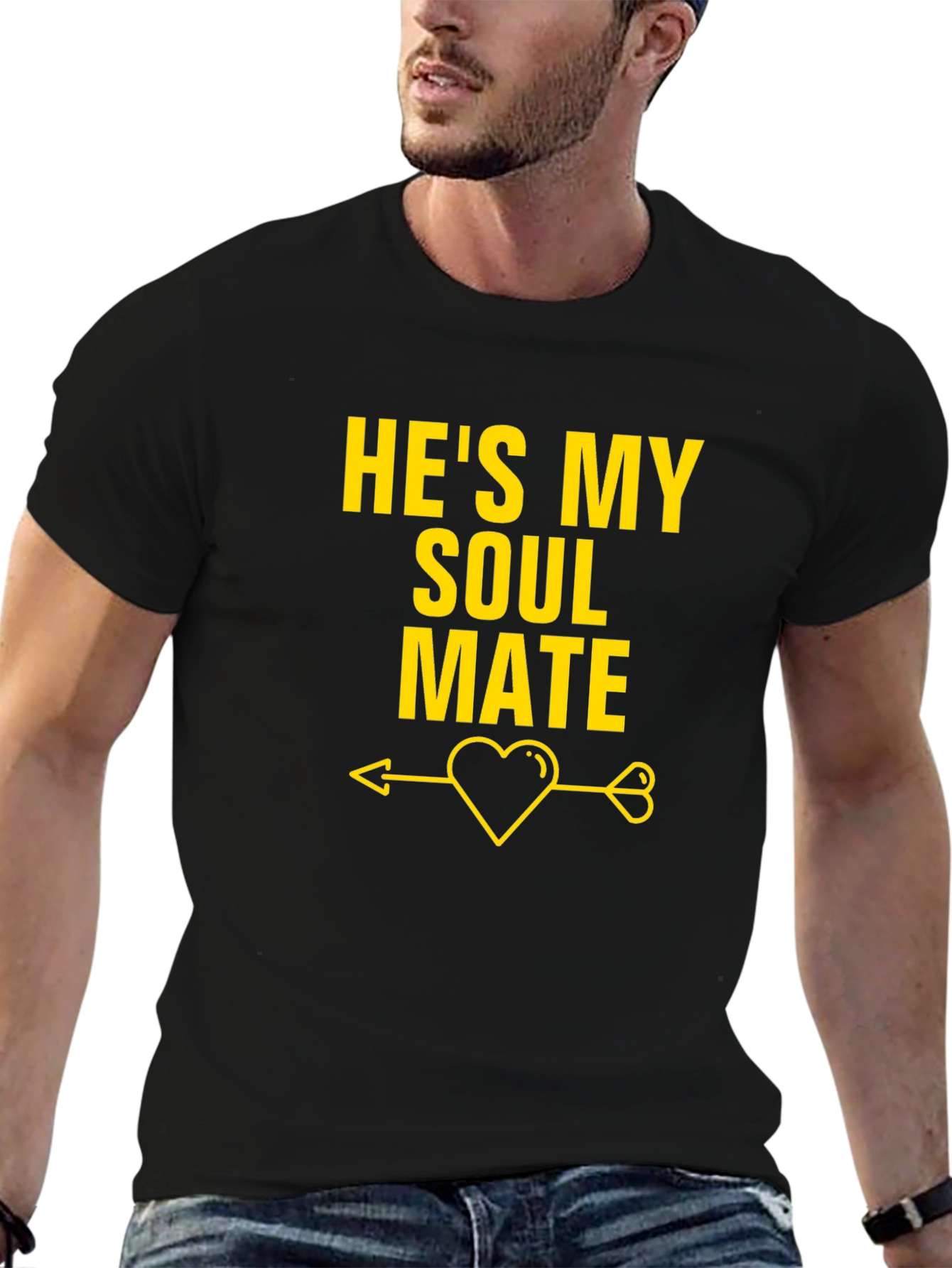Hes My Soul Mate Tee - Matching Couple Shirt