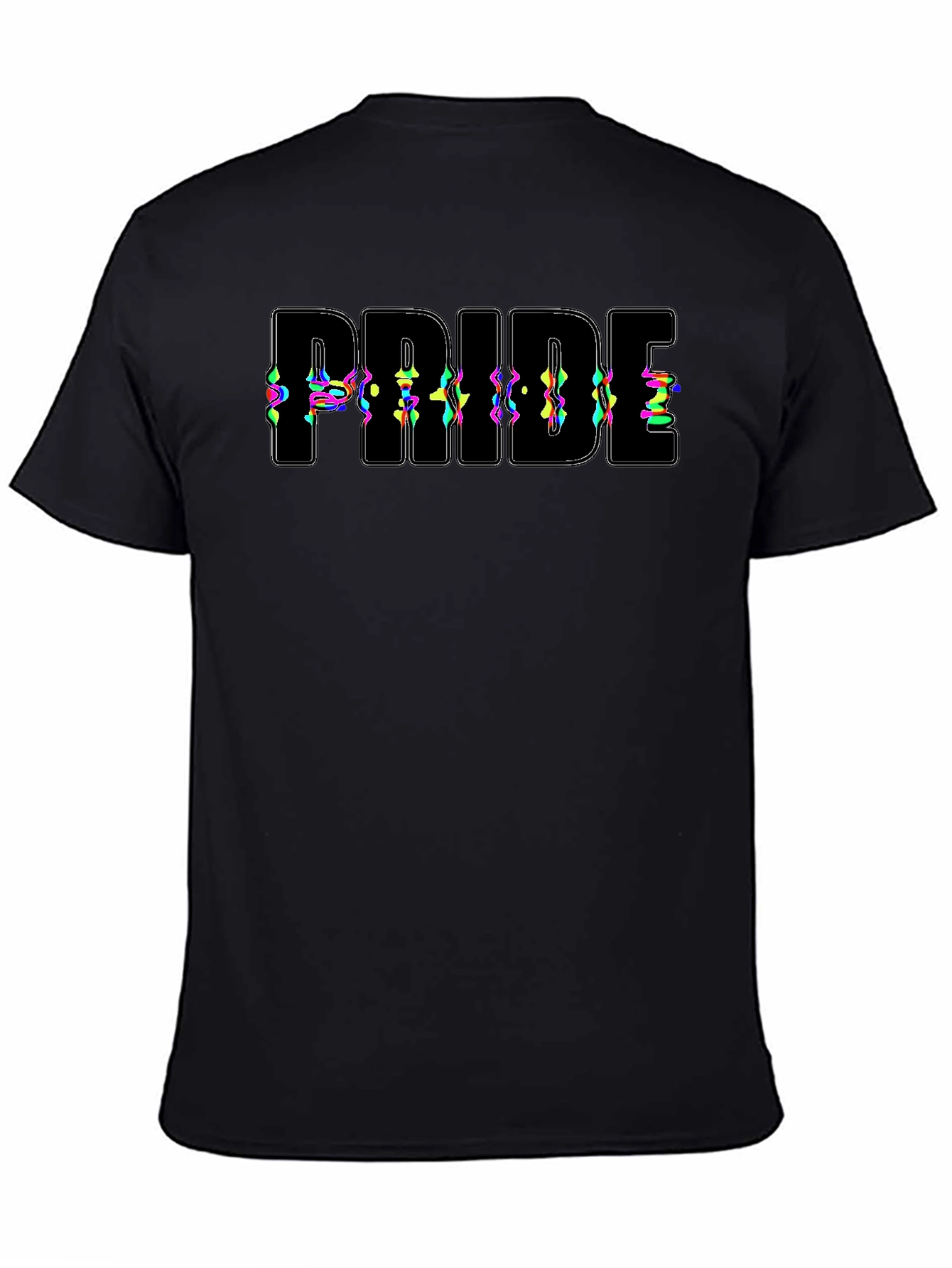 Pride T-Shirt - Bold Graphic Black Tee