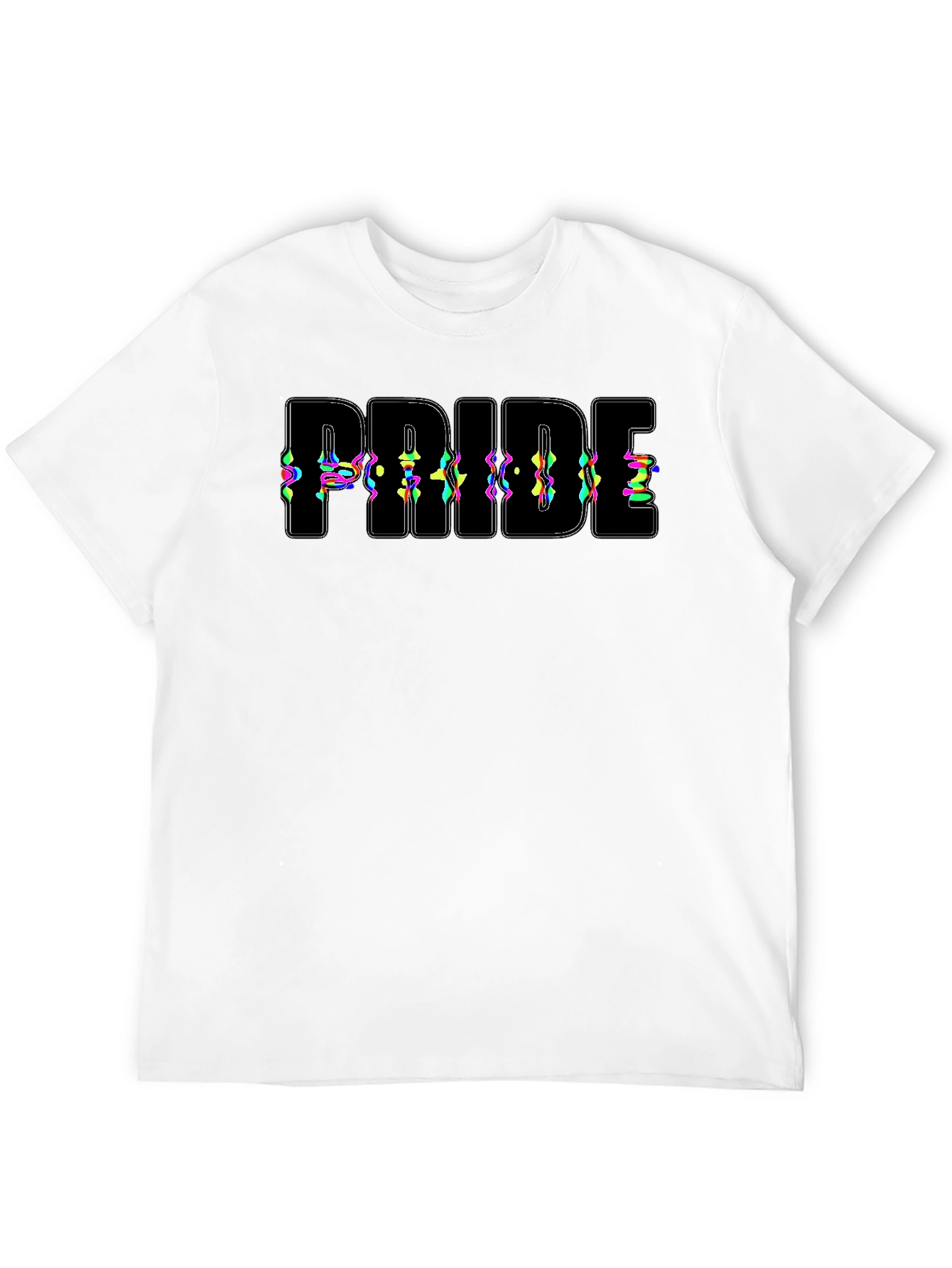 Pride T-Shirt - Bold Graphic Black Tee