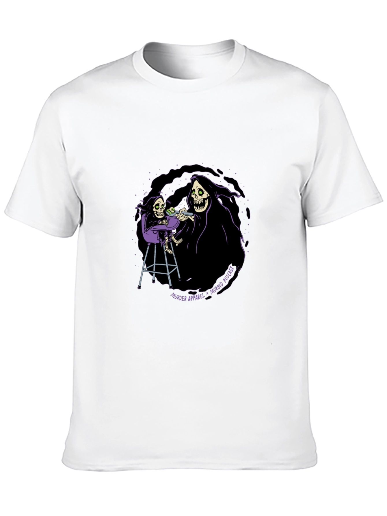 Morbid Podcast Grim Reaper T-Shirt