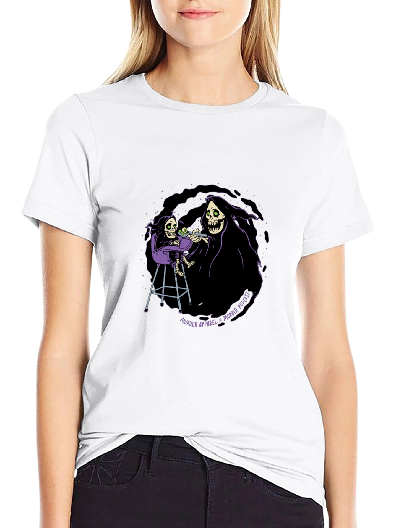 Morbid Podcast Grim Reaper T-Shirt