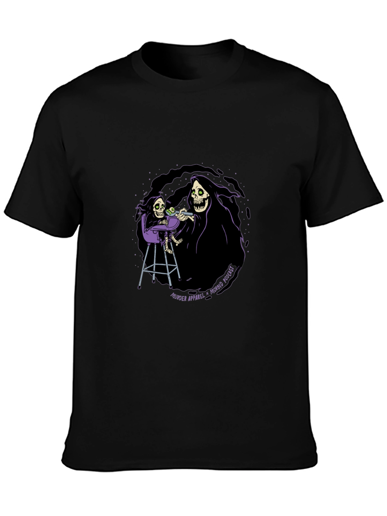 Morbid Podcast Grim Reaper T-Shirt