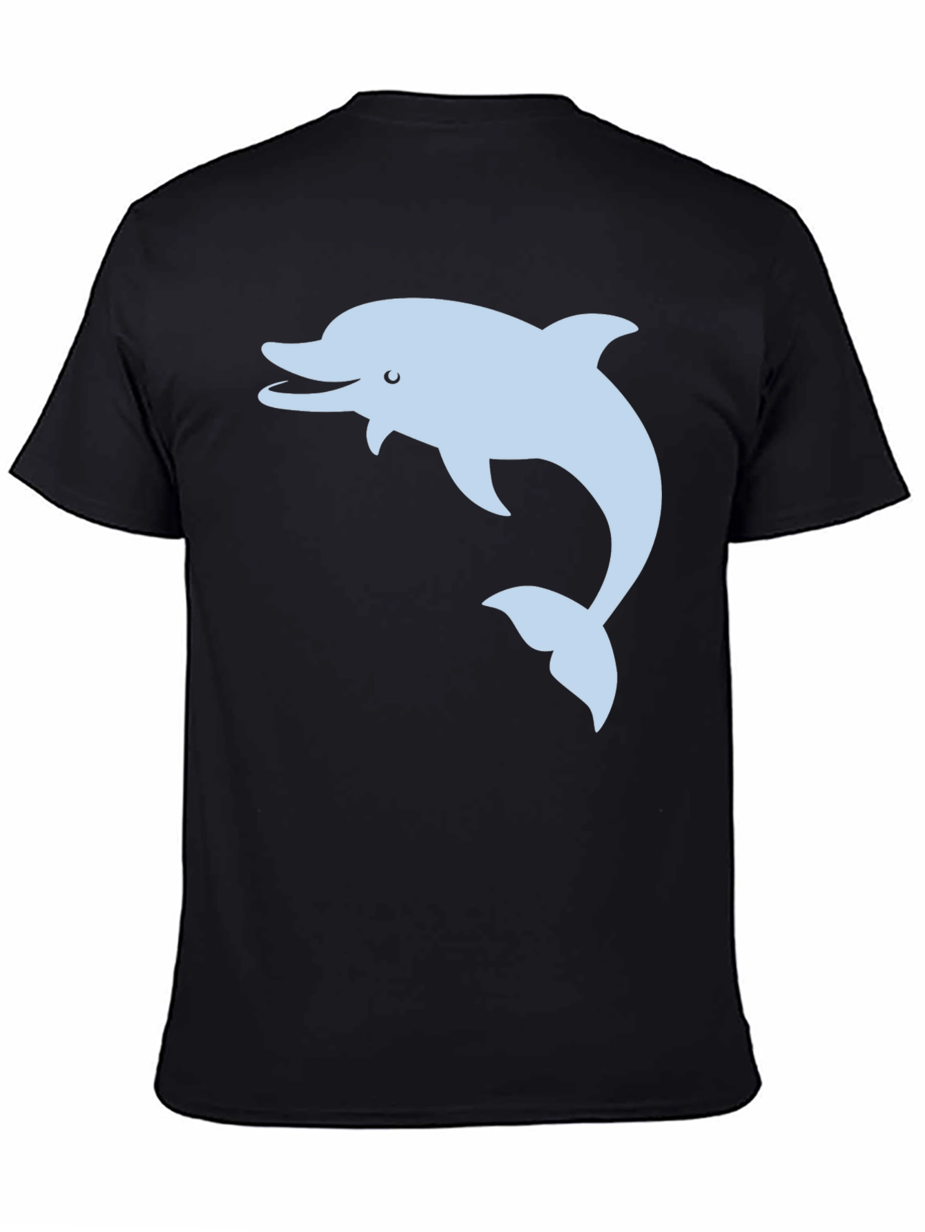 Dolphin Graphic Tee - Black