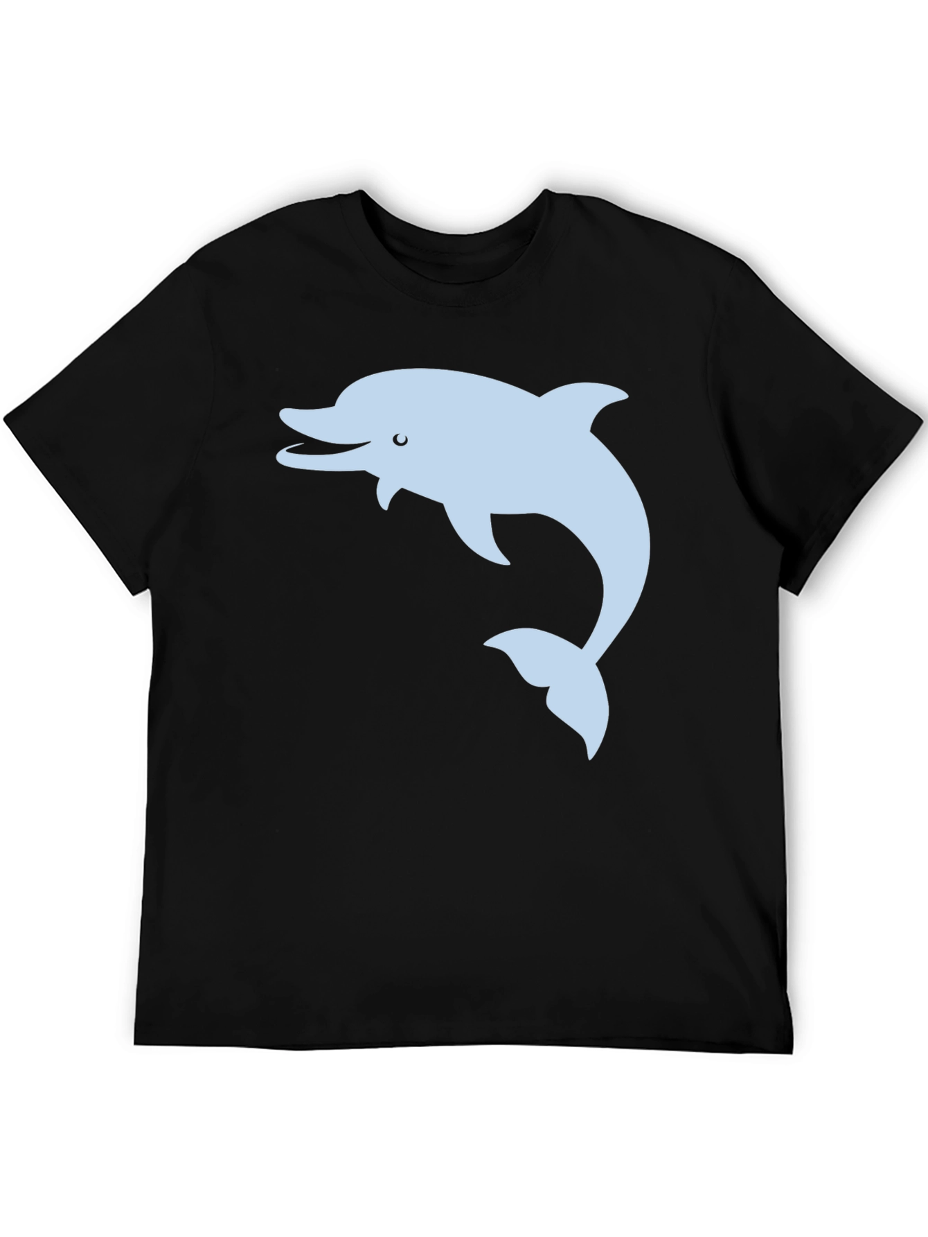 Dolphin Graphic Tee - Black