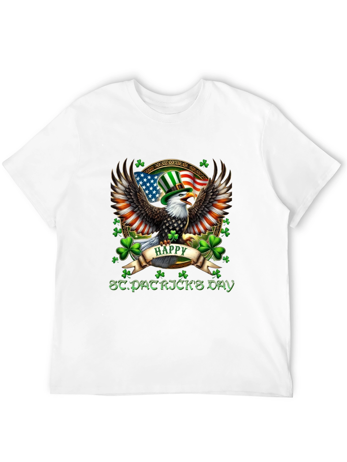 St. Patricks Day Eagle T-Shirt
