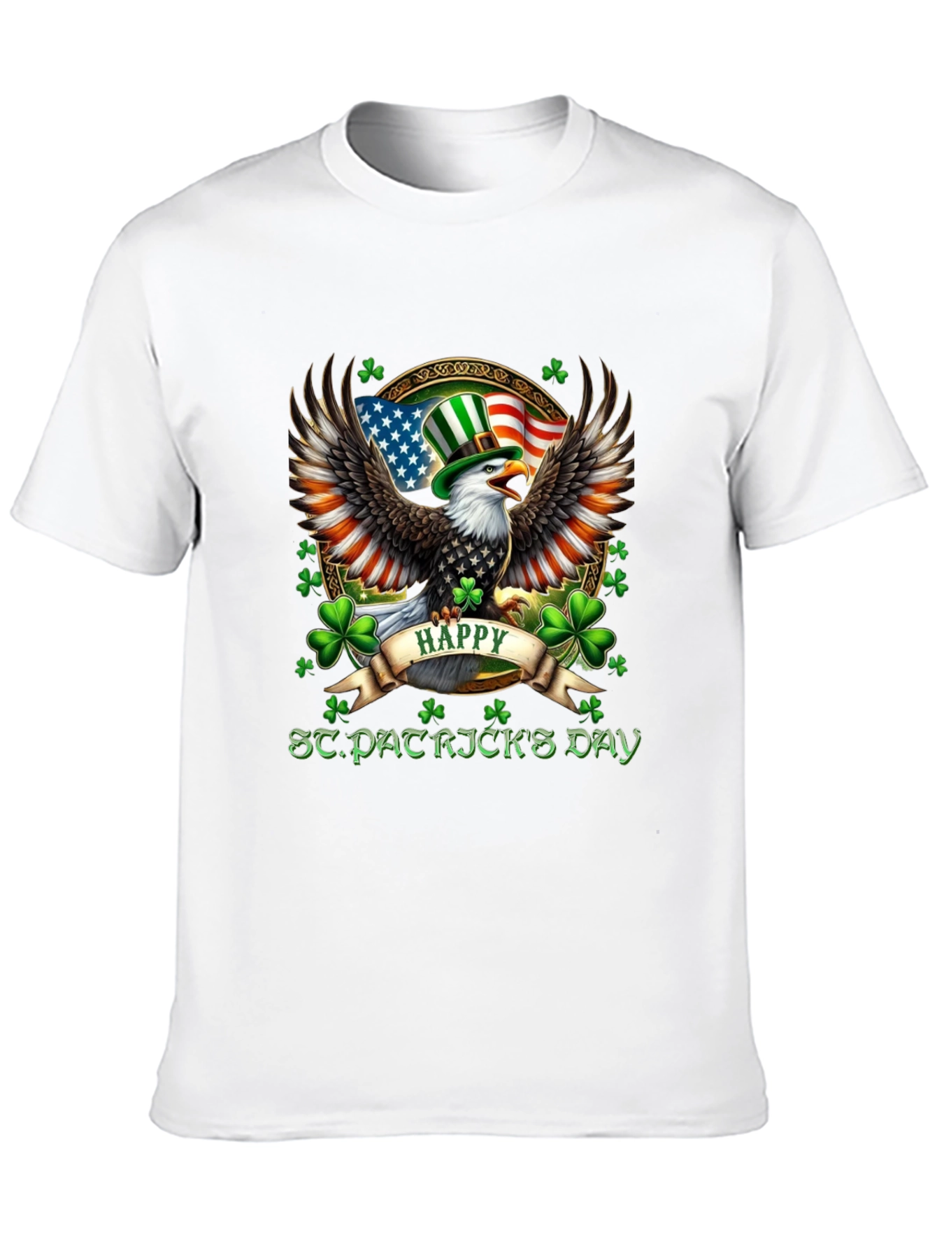 St. Patricks Day Eagle T-Shirt