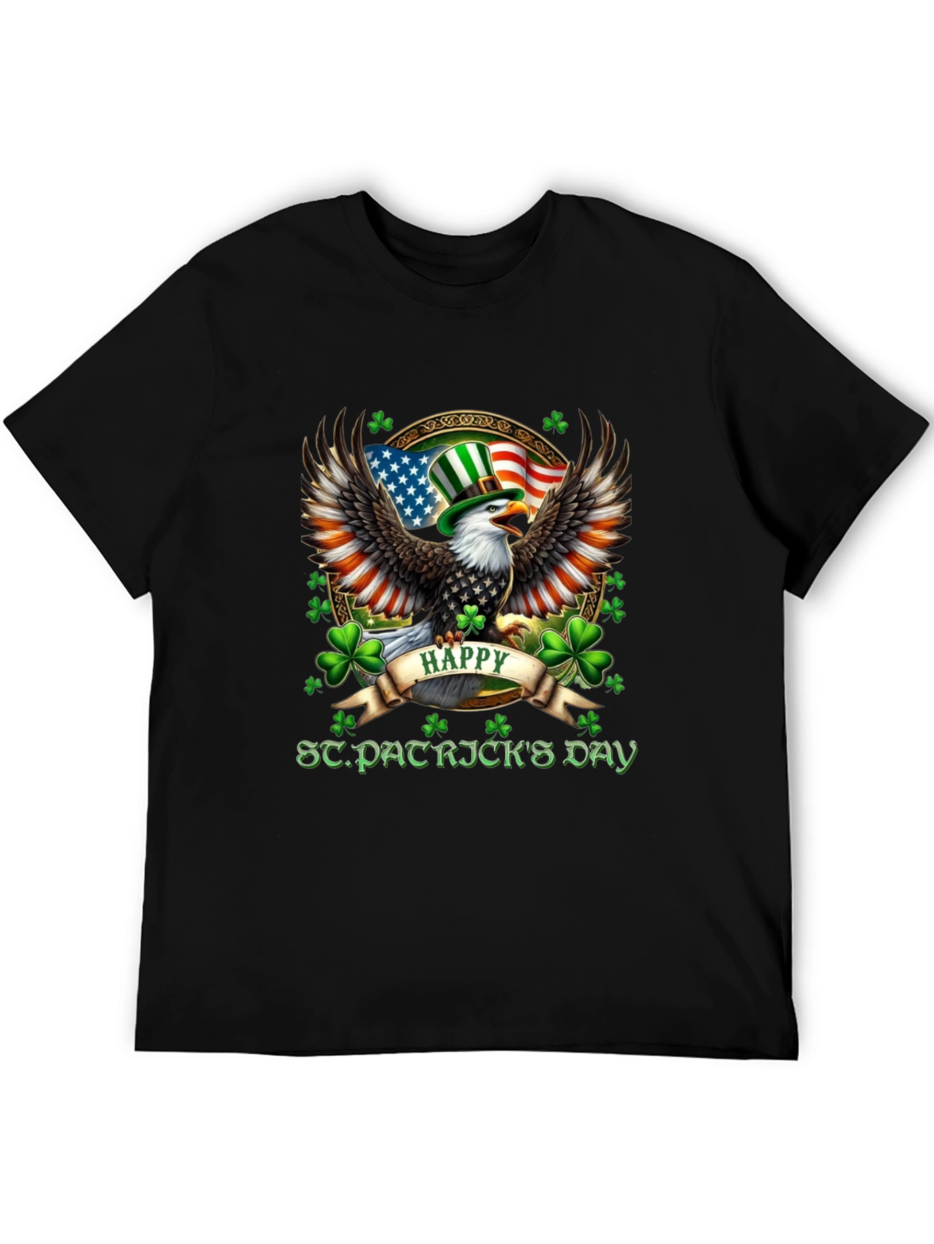 St. Patricks Day Eagle T-Shirt