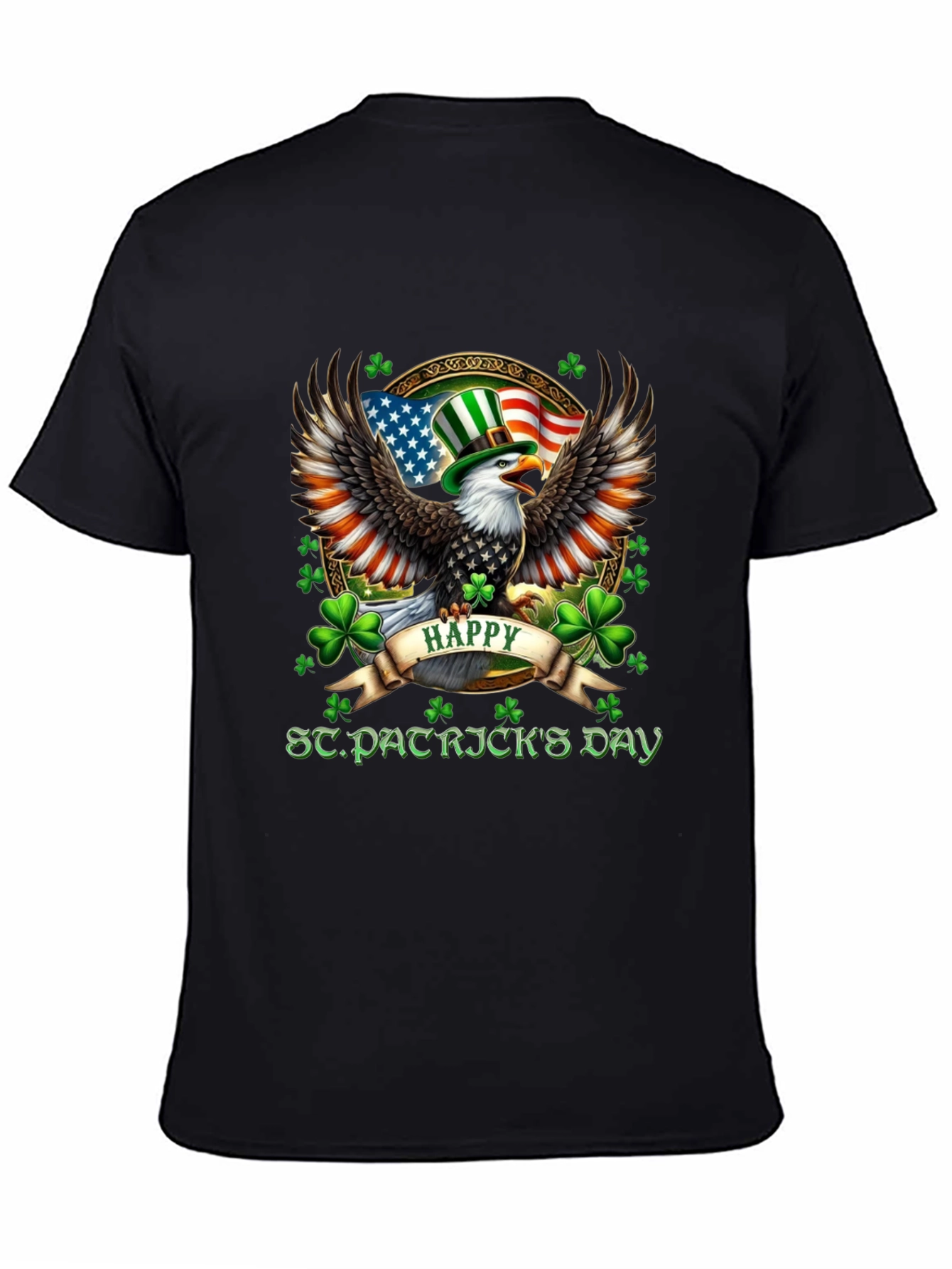 St. Patricks Day Eagle T-Shirt