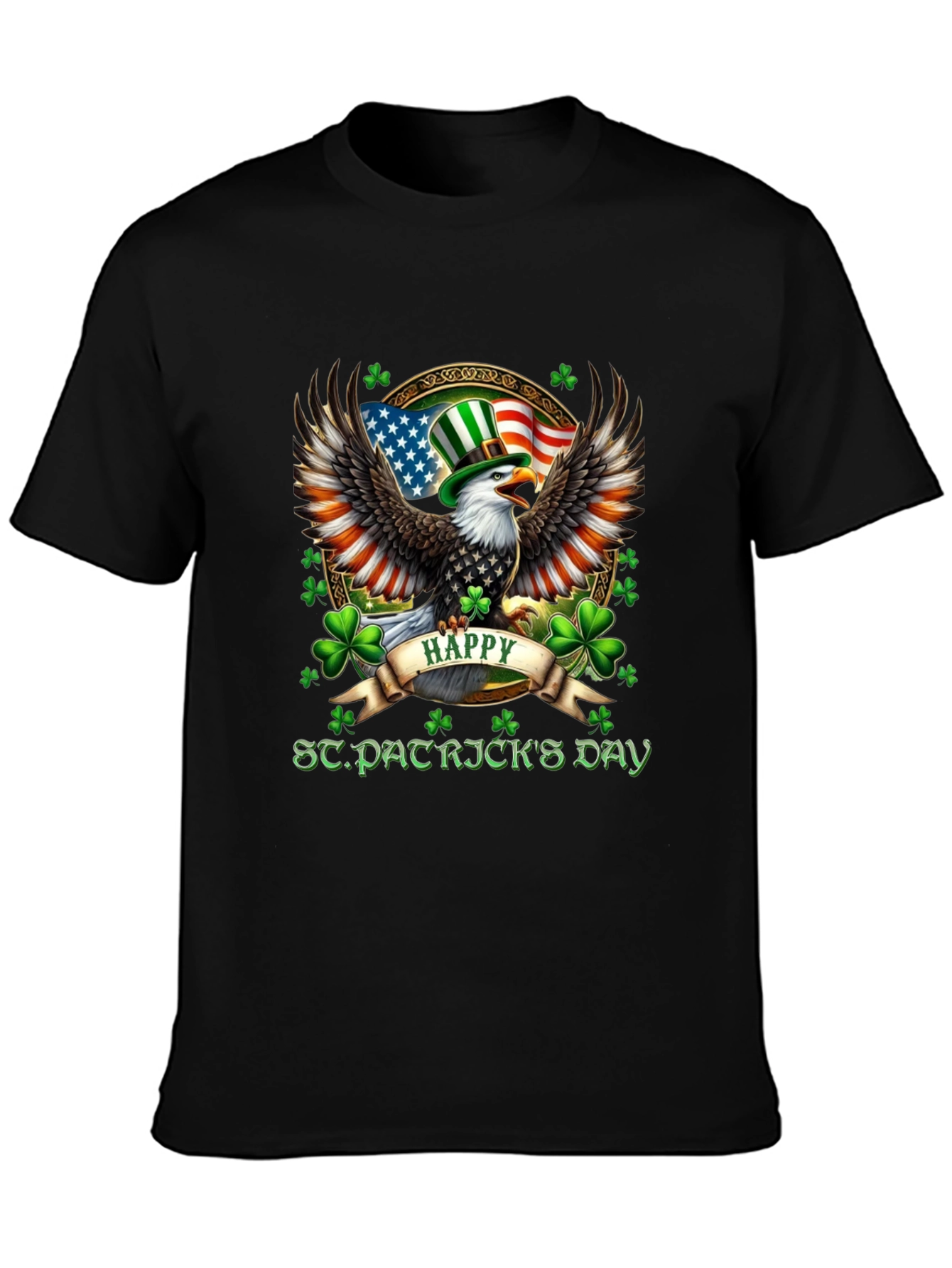 St. Patricks Day Eagle T-Shirt