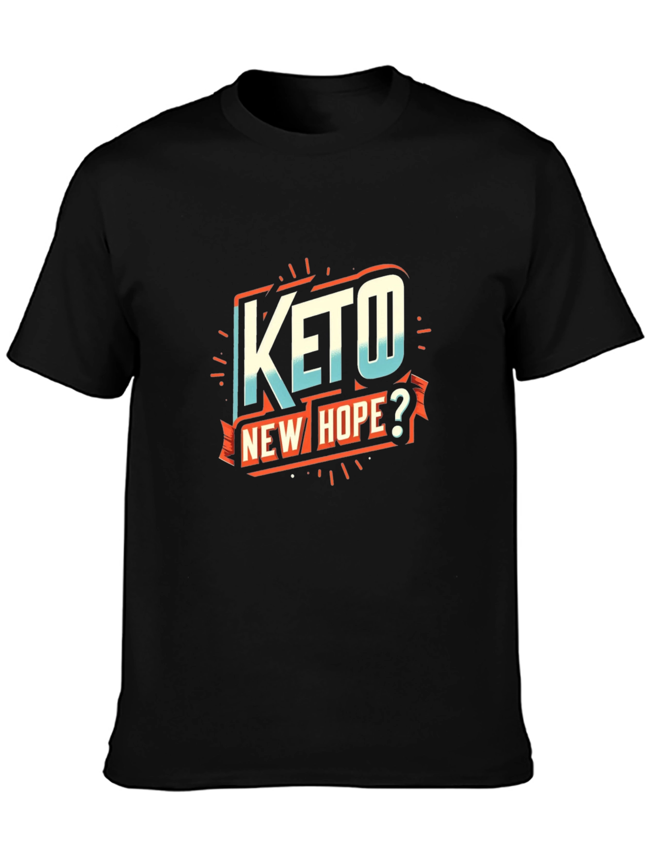 Keto New Hope Graphic Tee - Black