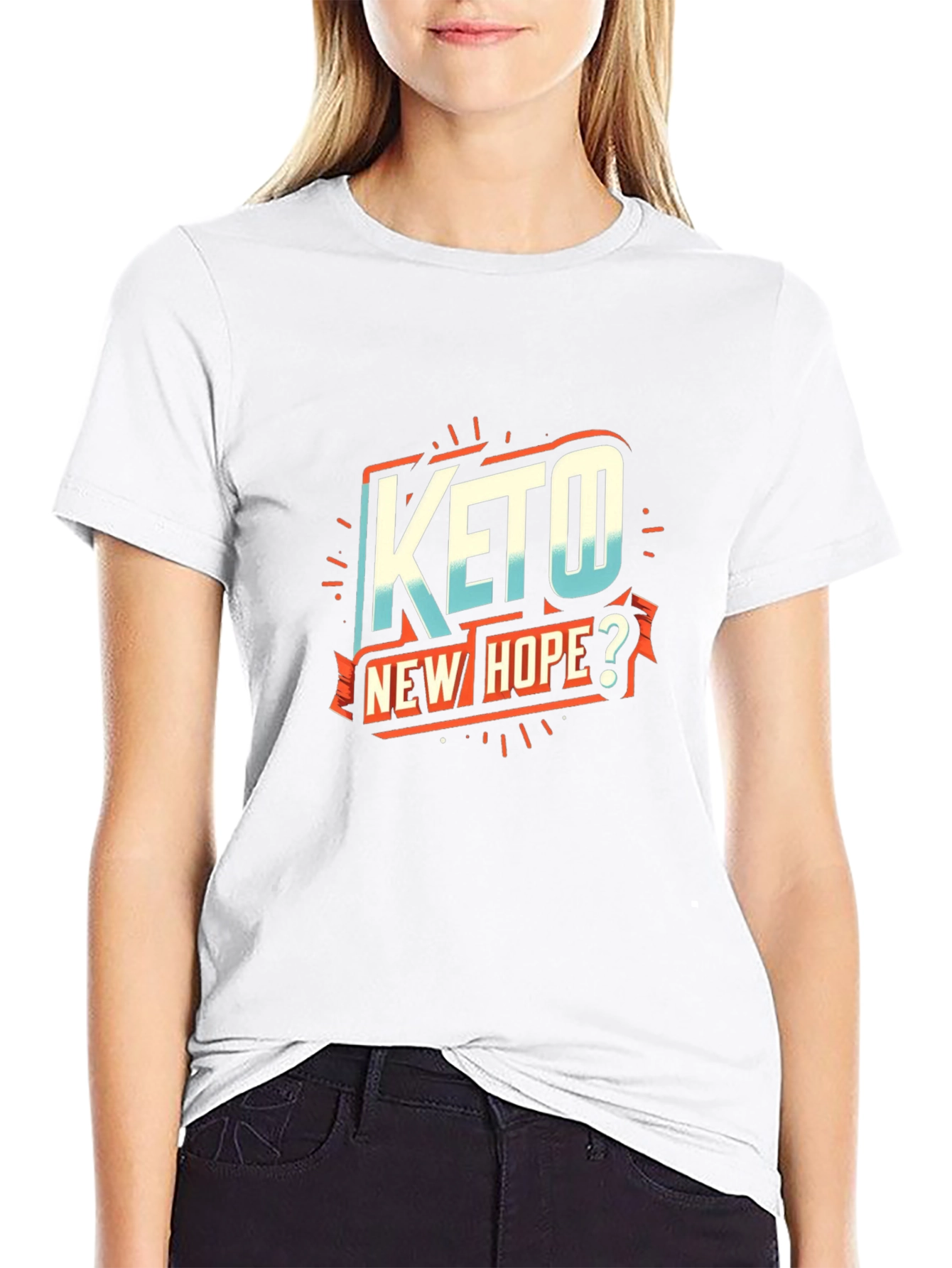Keto New Hope Graphic Tee - Black