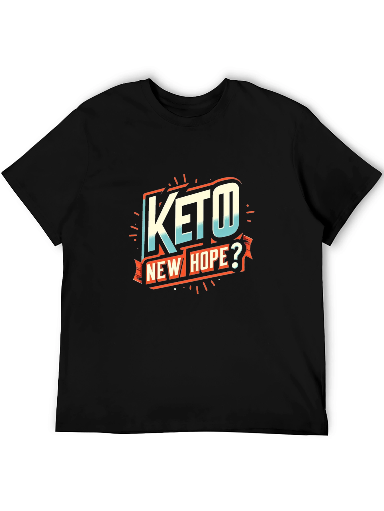 Keto New Hope Graphic Tee - Black