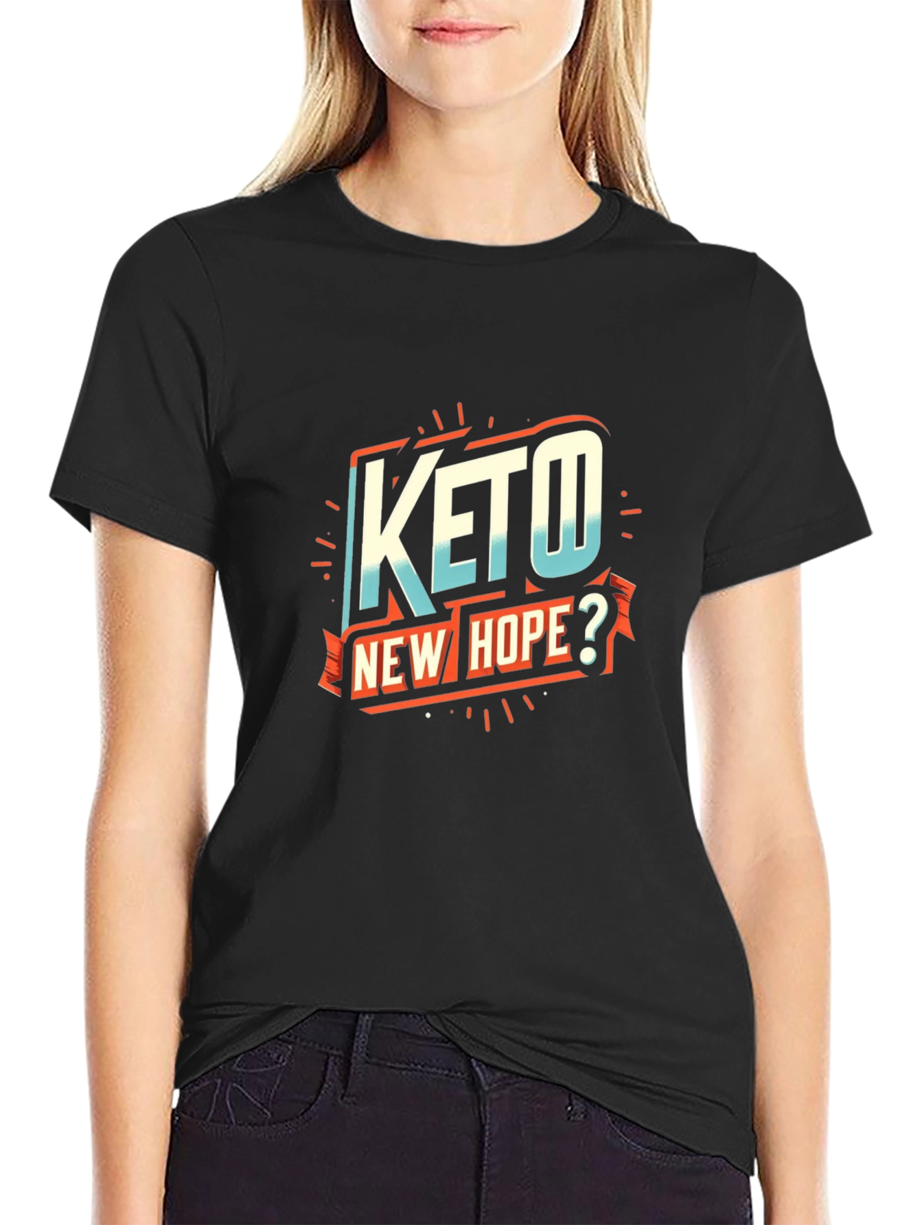 Keto New Hope Graphic Tee - Black