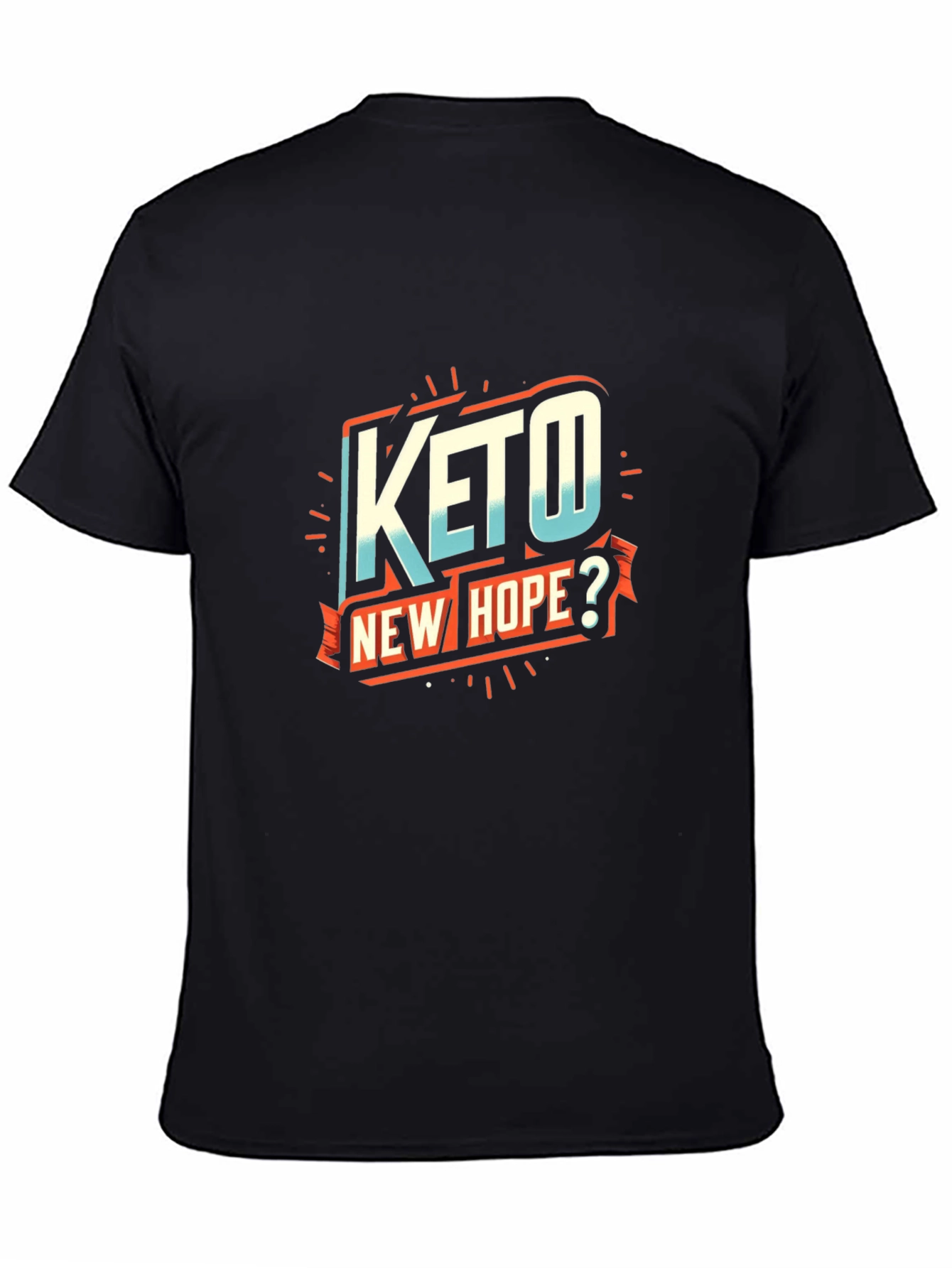 Keto New Hope Graphic Tee - Black