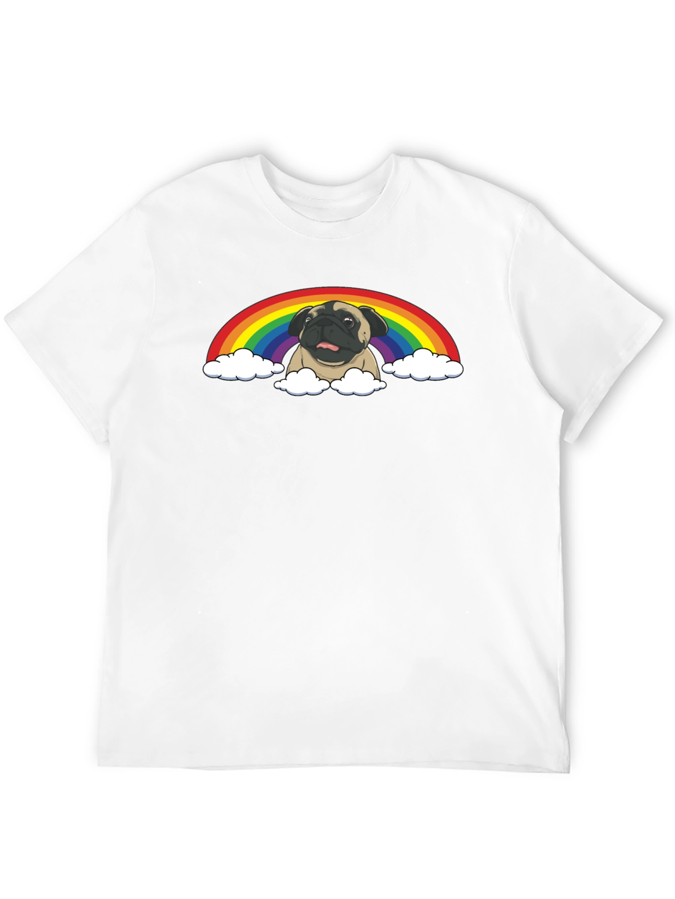 Pug Rainbow T-Shirt