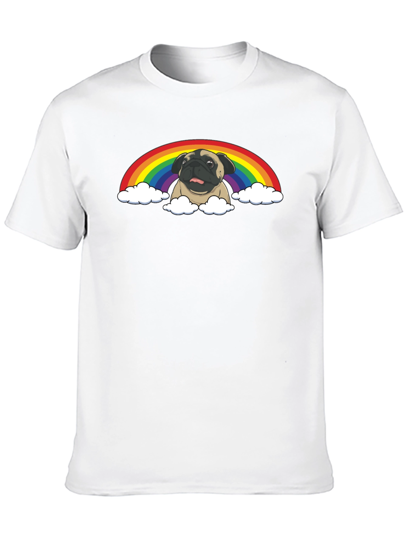 Pug Rainbow T-Shirt
