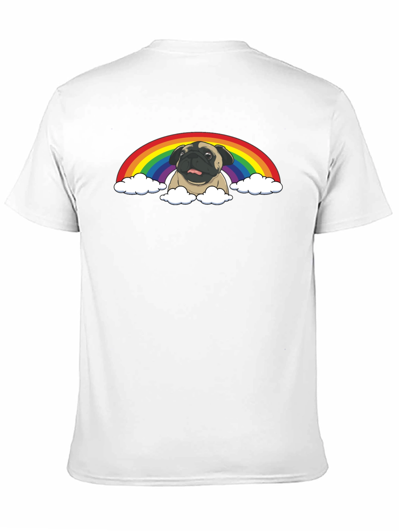 Pug Rainbow T-Shirt