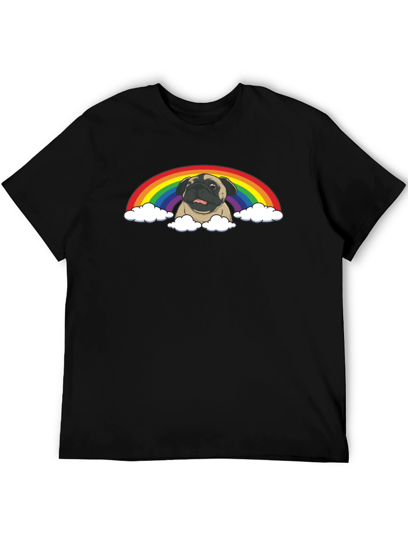 Pug Rainbow T-Shirt