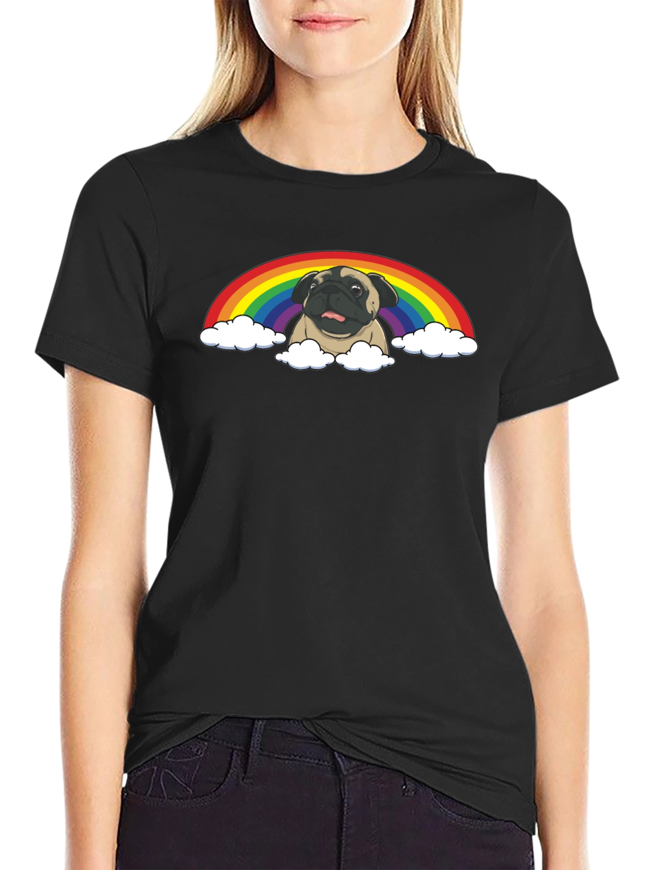 Pug Rainbow T-Shirt