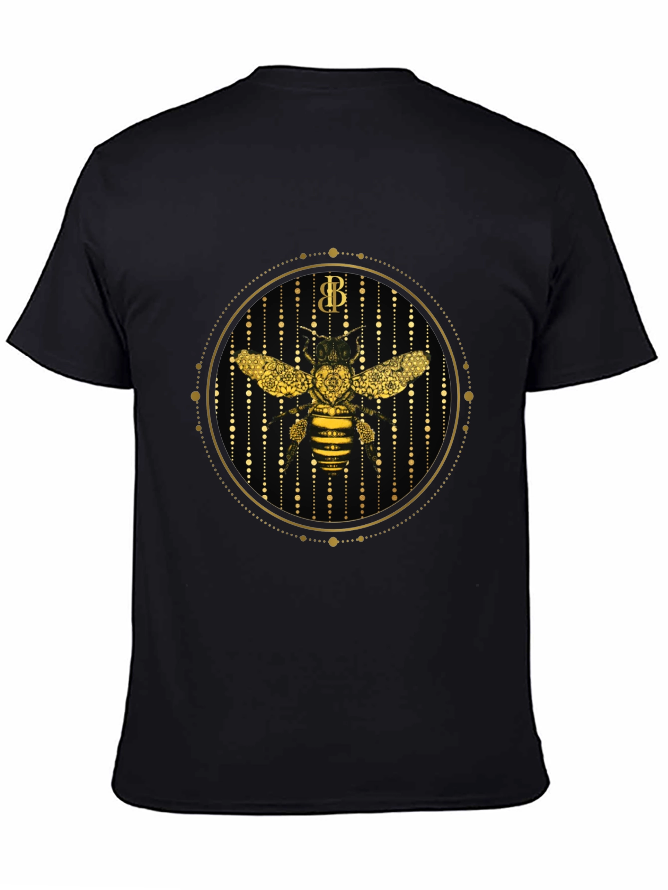 Golden Bee Graphic Tee - Stylish Mens T-Shirt
