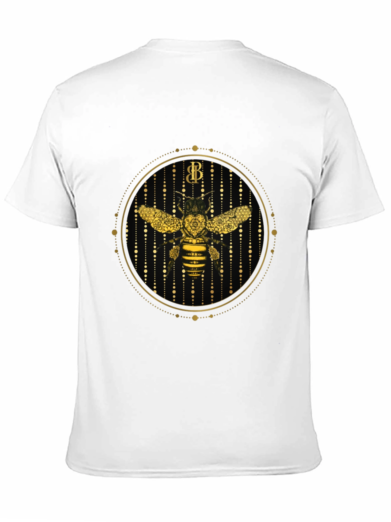 Golden Bee Graphic Tee - Stylish Mens T-Shirt