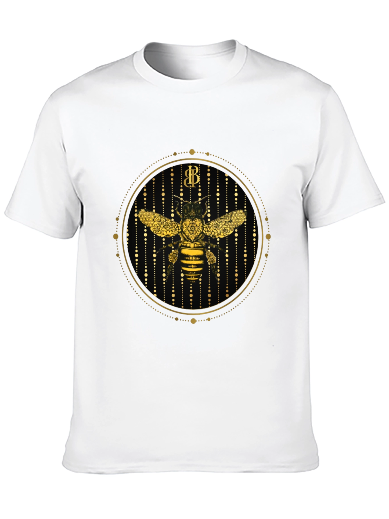 Golden Bee Graphic Tee - Stylish Mens T-Shirt