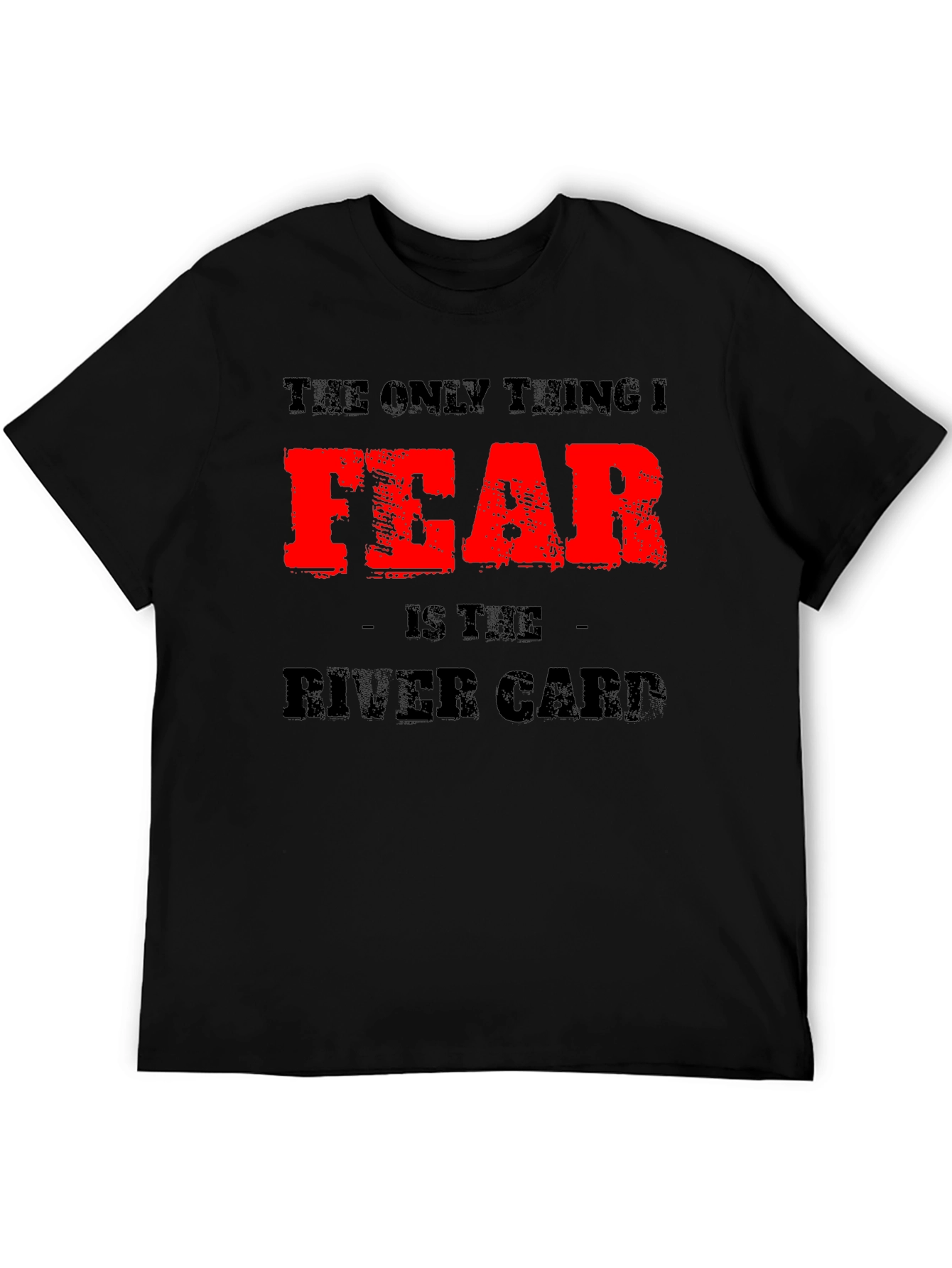 Fear River Carp Graphic Tee Black