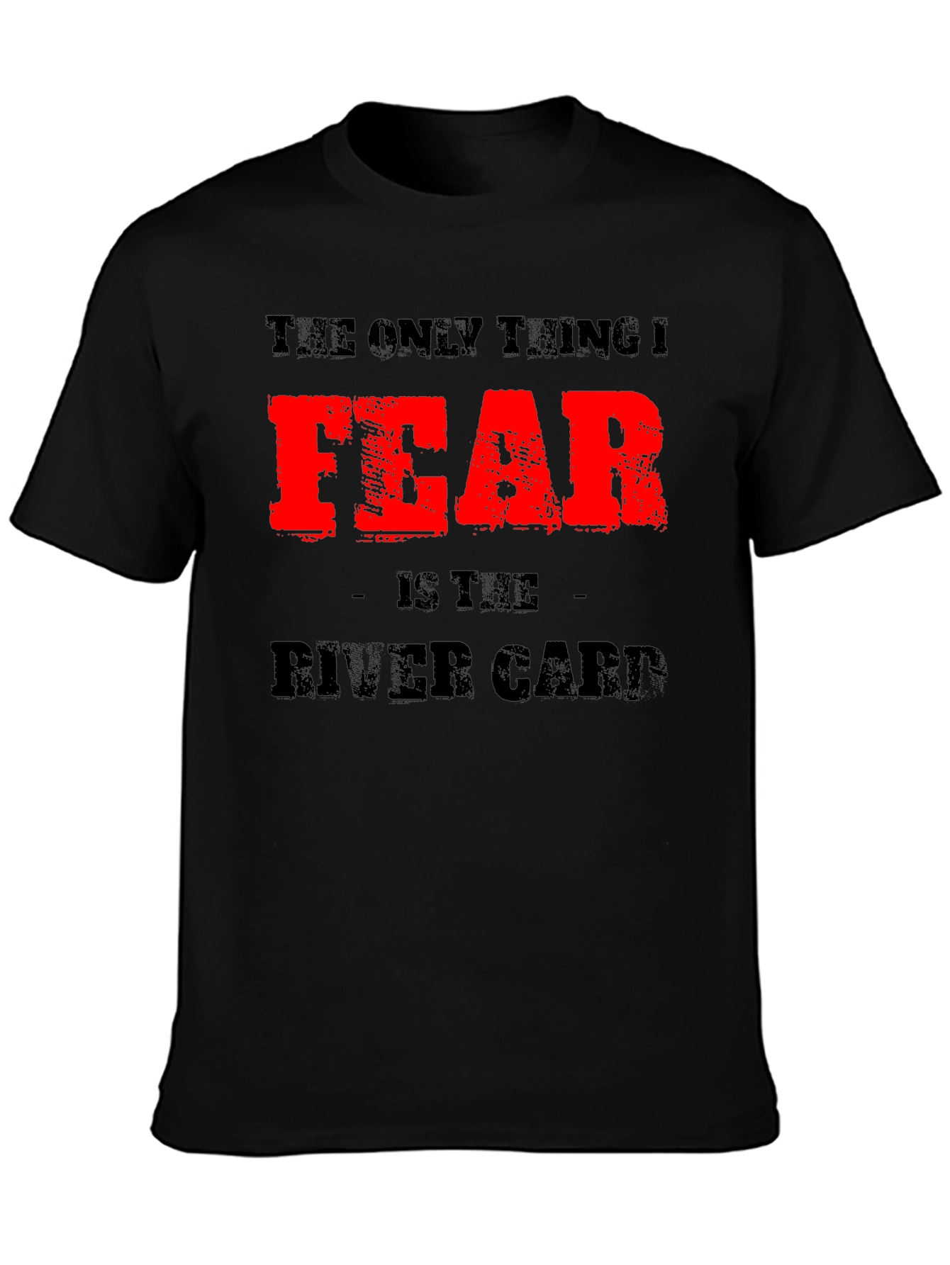 Fear River Carp Graphic Tee Black