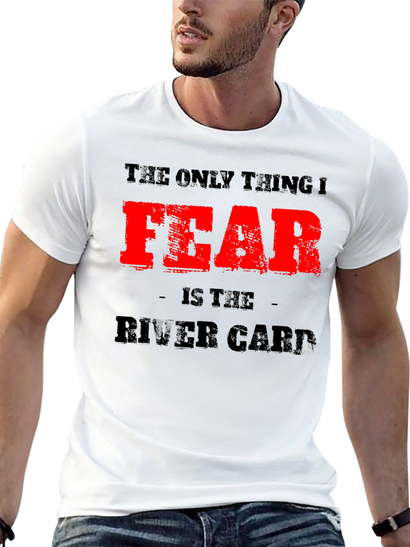 Fear River Carp Graphic Tee Black
