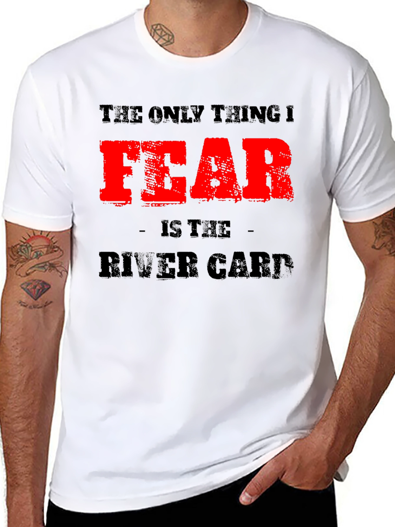 Fear River Carp Graphic Tee Black