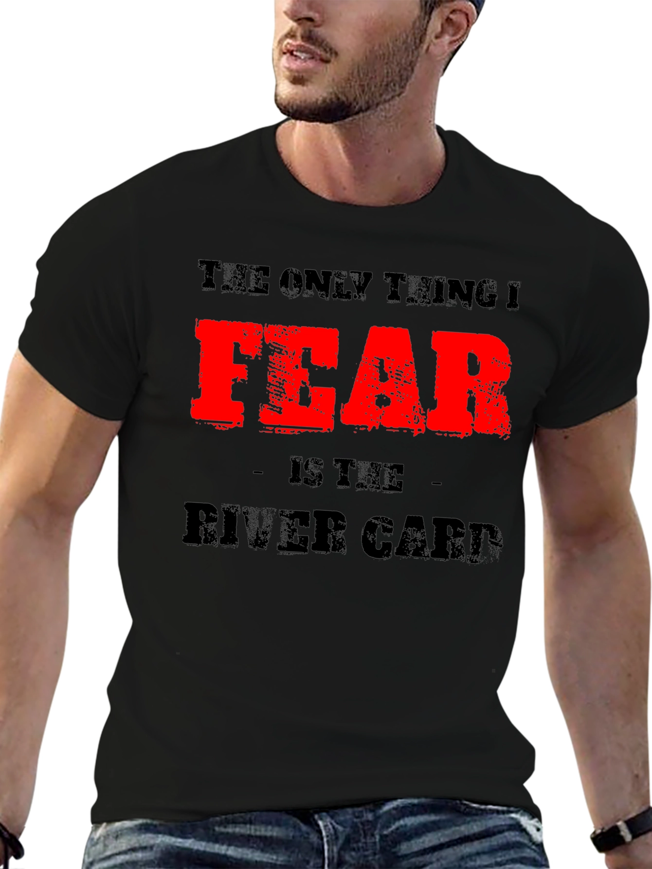 Fear River Carp Graphic Tee Black
