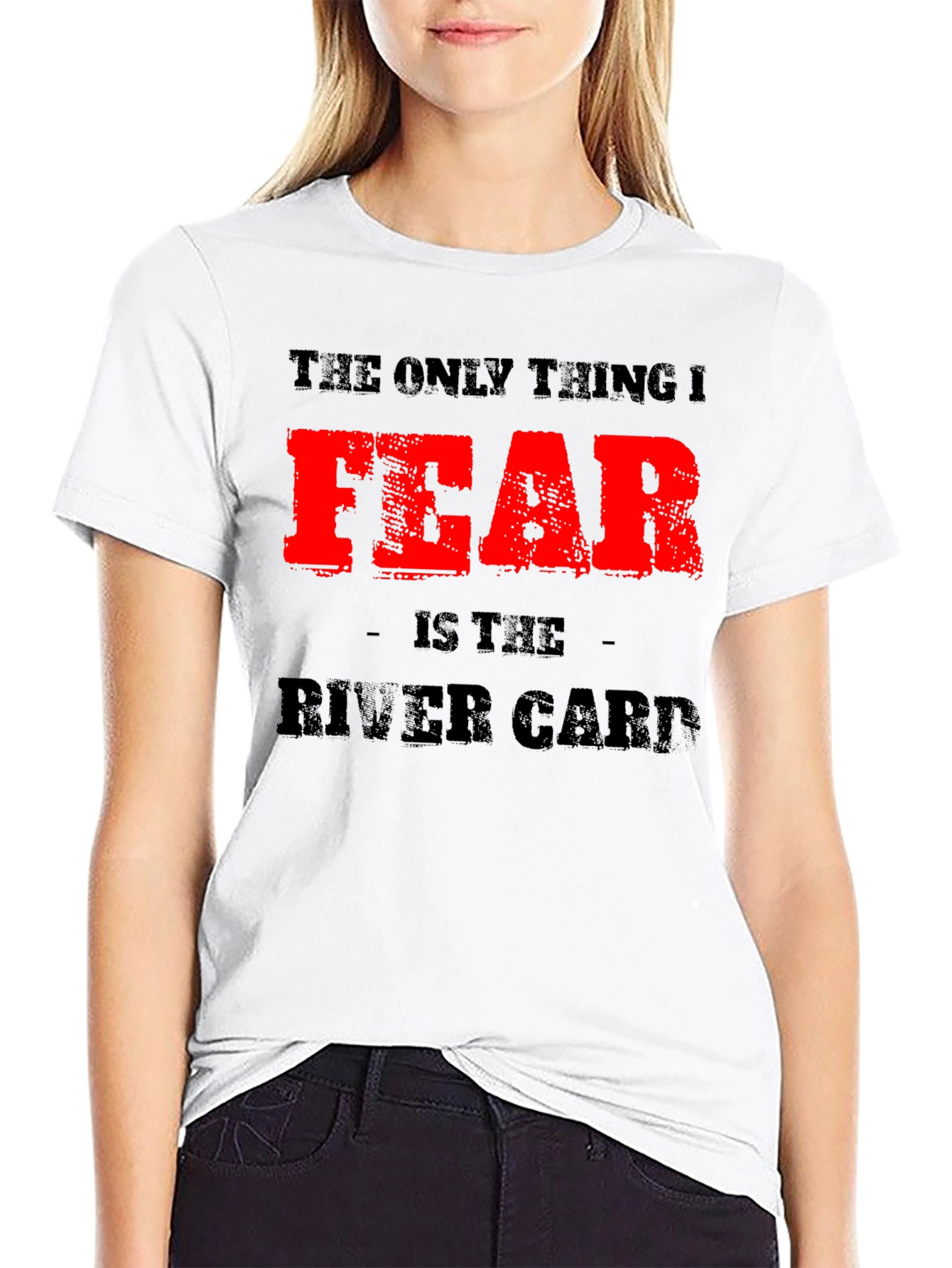 Fear River Carp Graphic Tee Black