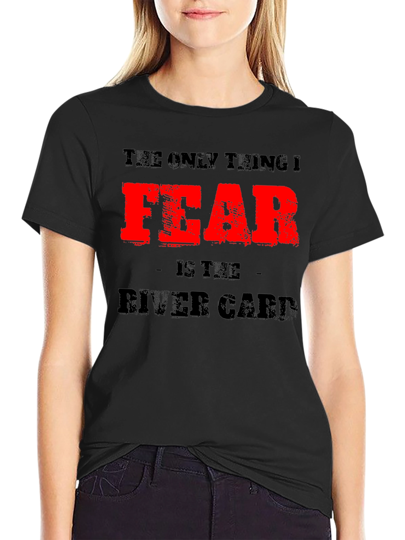 Fear River Carp Graphic Tee Black