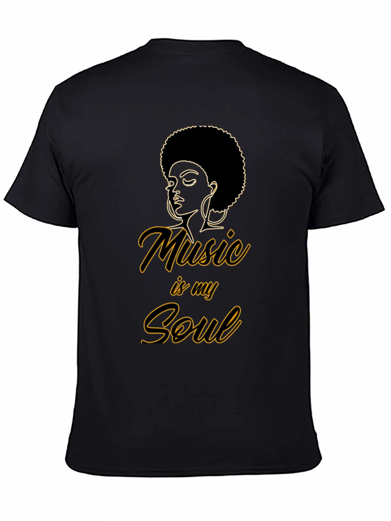 Music Is My Soul Graphic T-Shirt